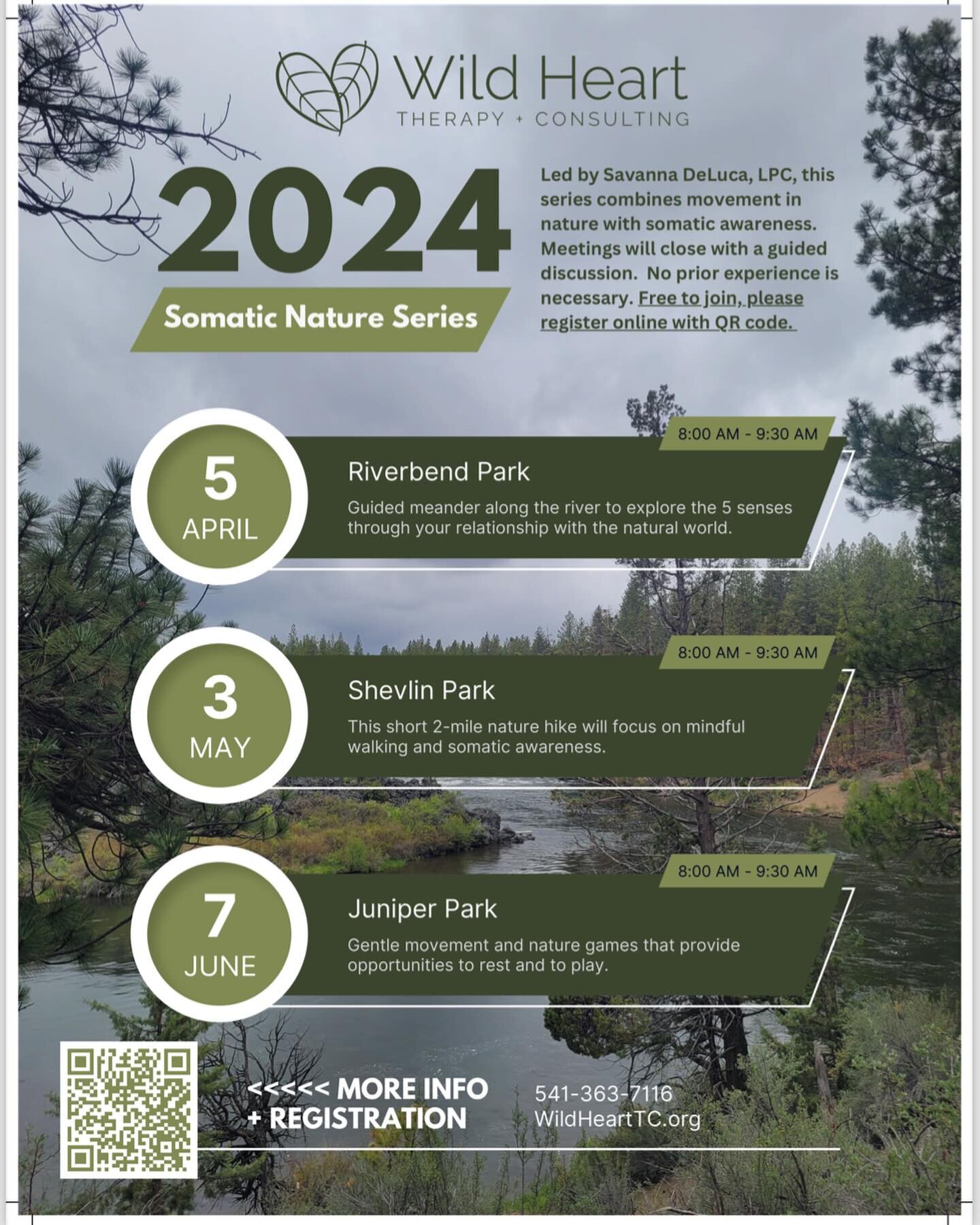 Looking for a FREE Somatic Nature Walks with one of our licensed counselors? Look no further!
.
.
.
#somatichealing #somatic #nature #naturewalk #free #bend #hike #walk #heal #healtogether #meetpeople #bend #bendoregon