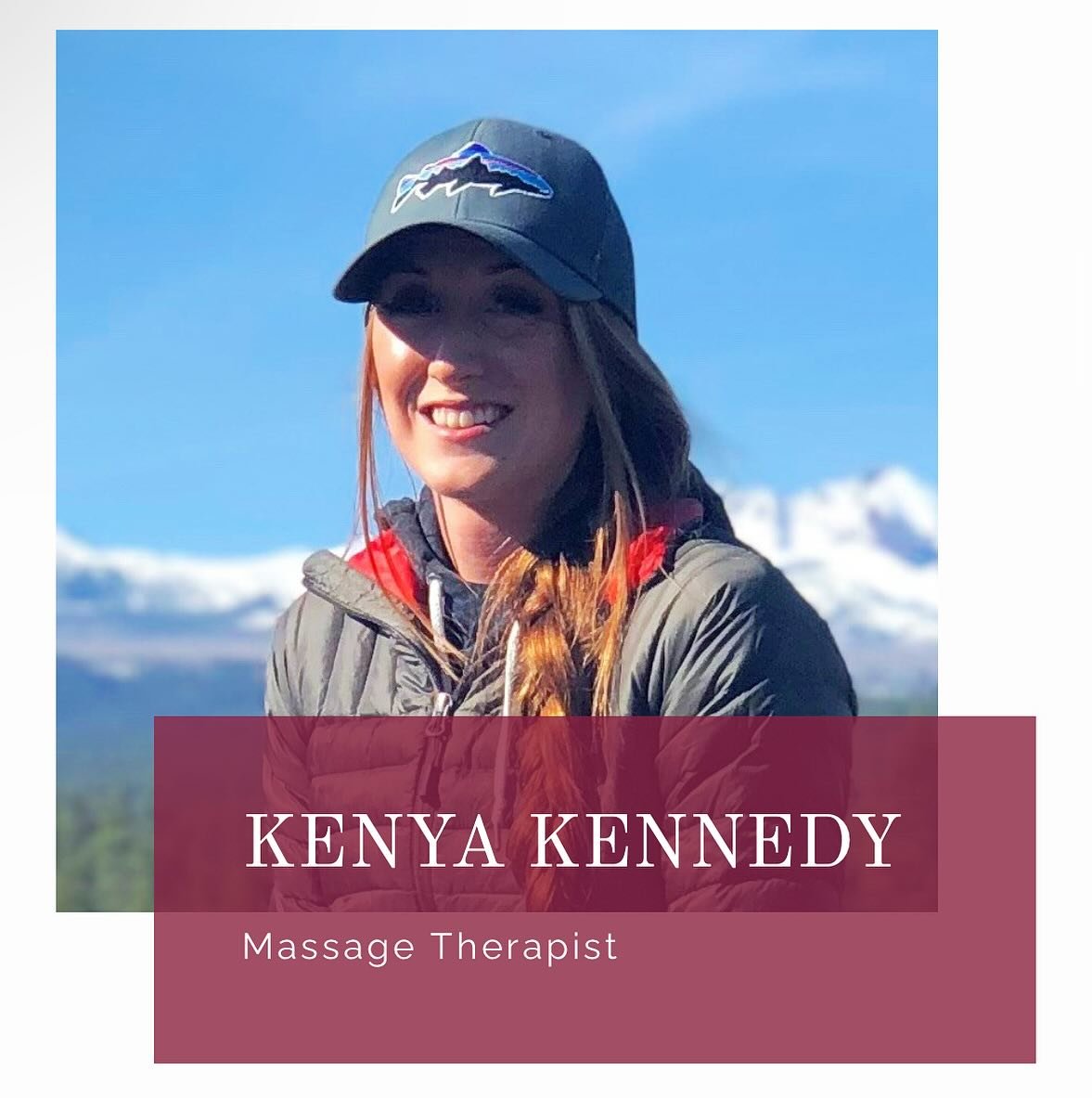 We are blessed to have Kenya on campus! From her website&hellip;
&ldquo;To continue to work, to continue to love what you do, is certainly a contributing factor to one&rsquo;s longevity and health.&rdquo;
My goal is to provide therapeutic and restora