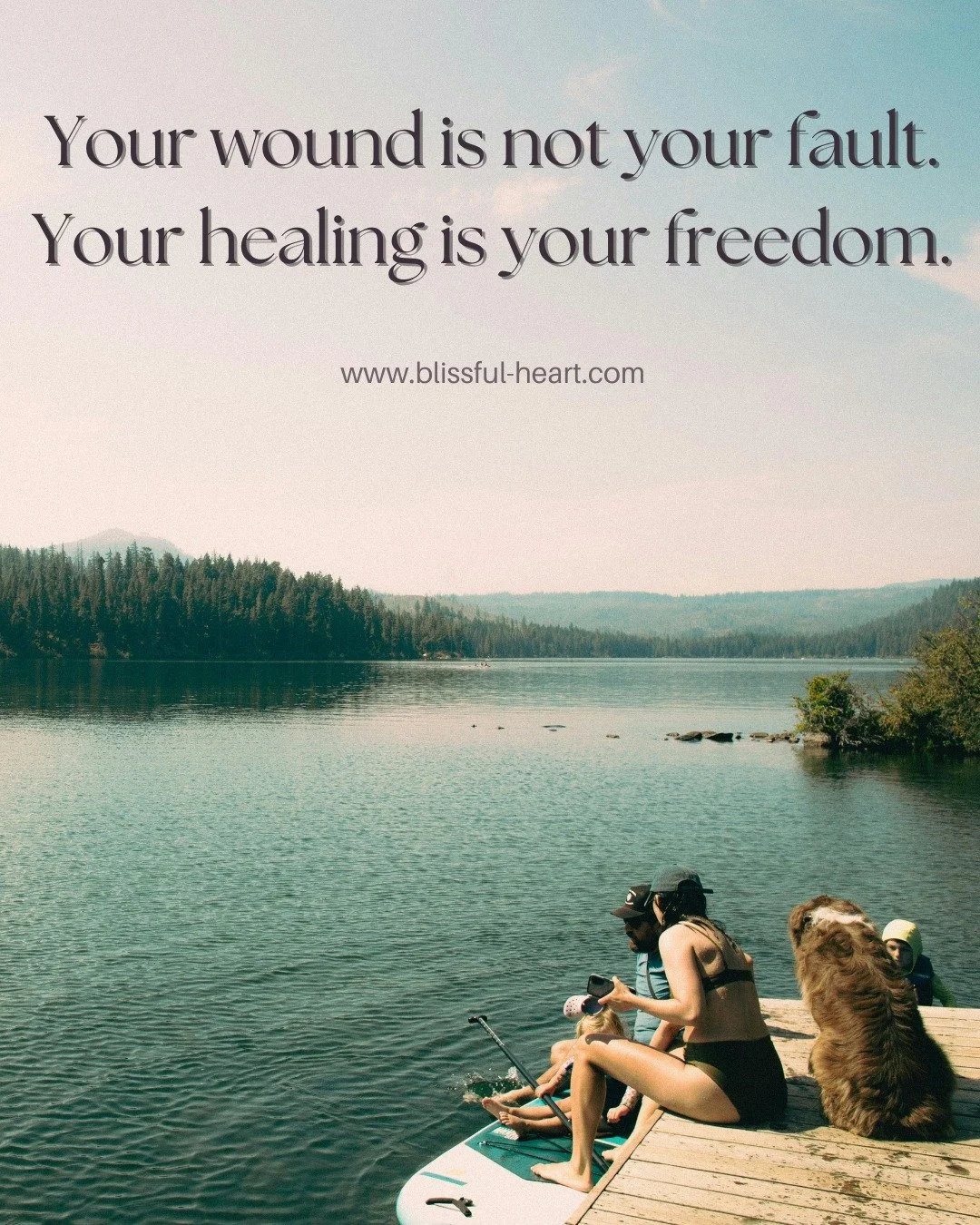 Your wound is not your fault. Your healing is your freedom

You didn't choose what happened to you. But you get to choose what's happens next - the rest, the space, the support you give yourself along the way.

Healing isn't about erasing the past. I