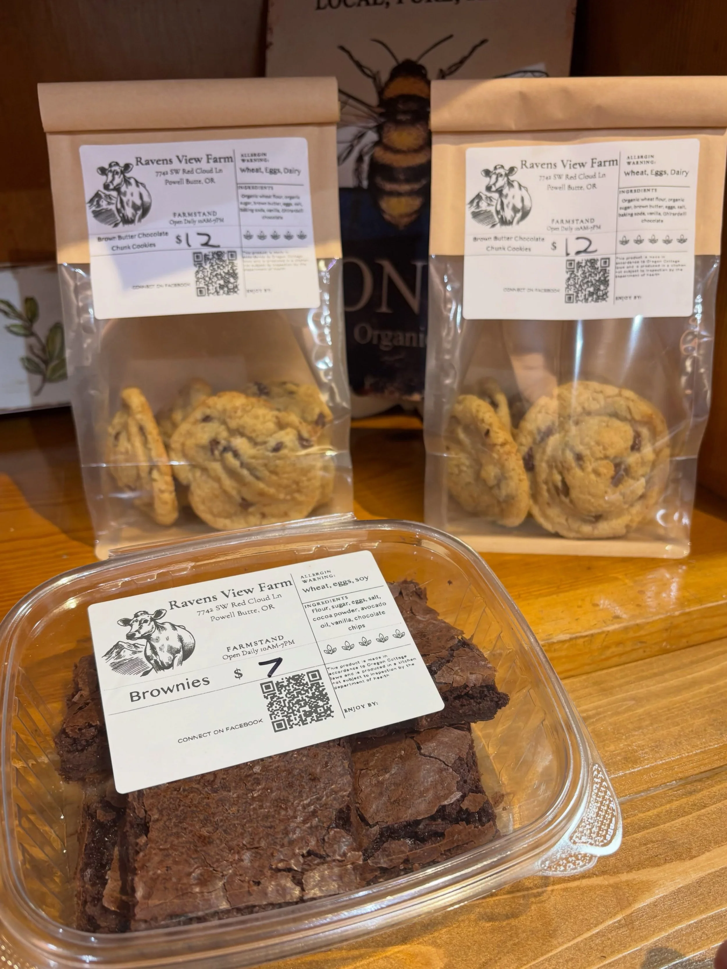 New product alert!🚨🍪🍪🍪 freshly baked chocolate chip cookies just arrived along with fresh sourdough bread! We have regular sourdough and cheddar jalape&ntilde;o! Almost sold out of the best brownies ever! These brownies are fluffy and cake like n