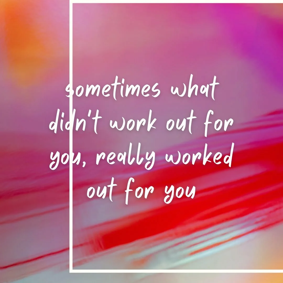 The detour was the destination all along! 💖

Sometimes what didn&rsquo;t work out for you really worked out for you. That closed door, that canceled plan, that path that fell apart right when you thought it was solid &mdash; it wasn&rsquo;t a wrong 