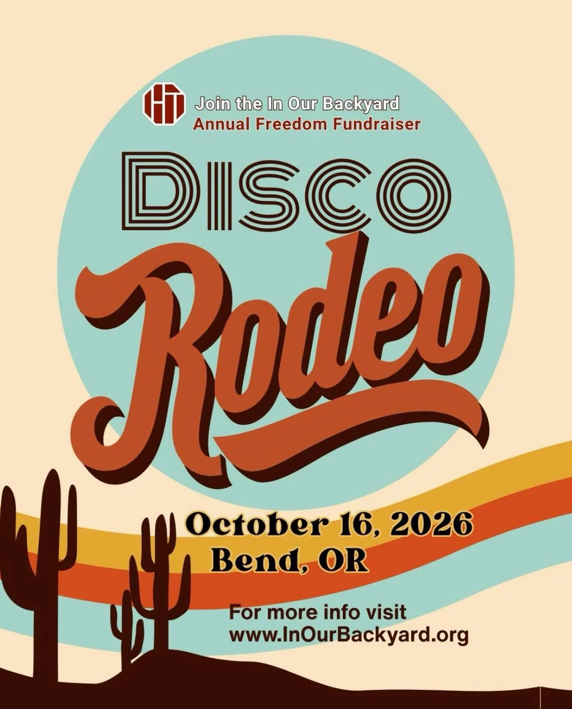 Yeehaw, Central Oregon! It&rsquo;s almost time to Disco Rodeo! 🪩🤠

We&rsquo;re so excited to cheer on our friends at In Our Backyard for their Annual Freedom  Fundraiser on October 16th!

Rustle up your favorite cowboy boots, throw on your sparklie