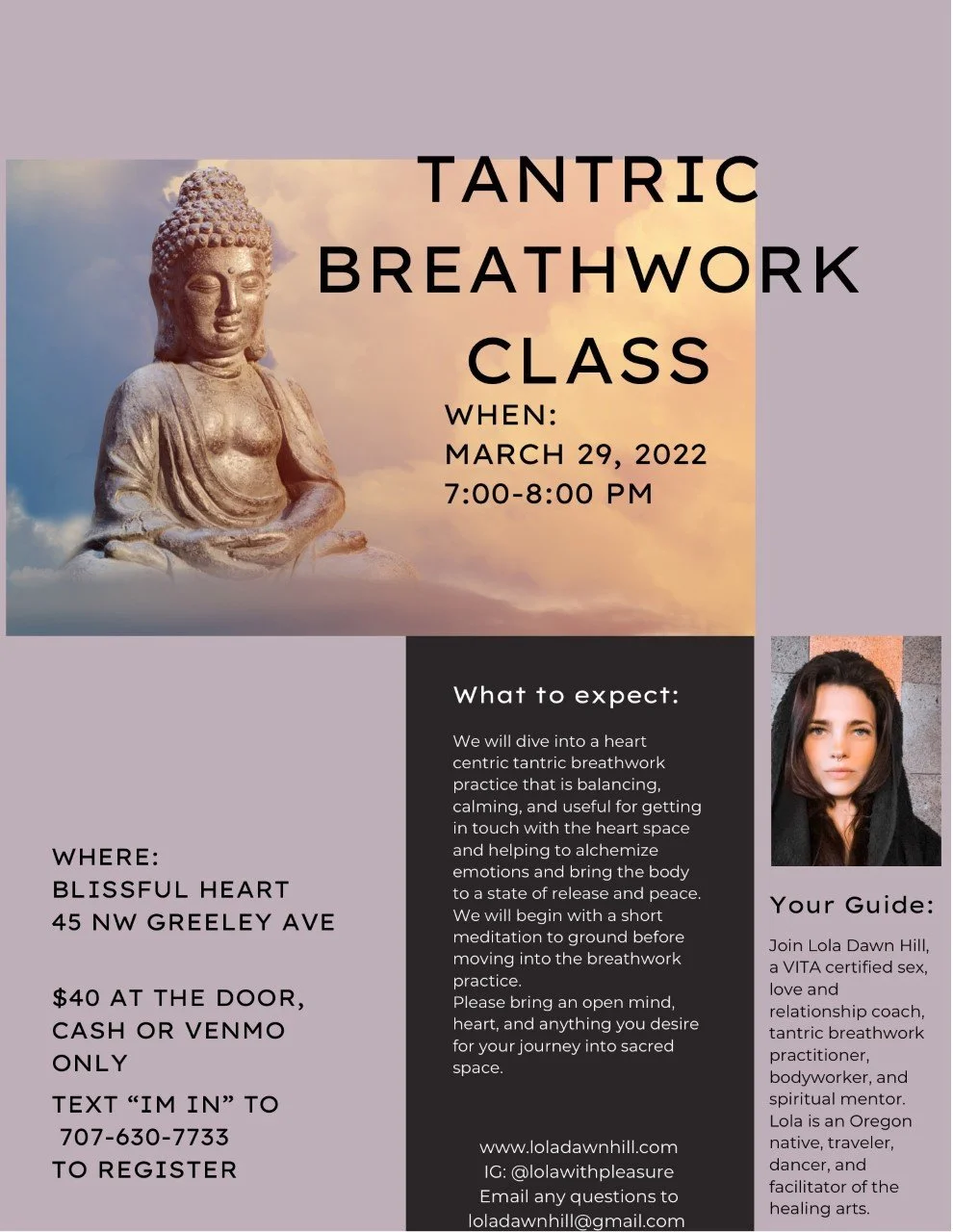 Tantric Breathwork Class