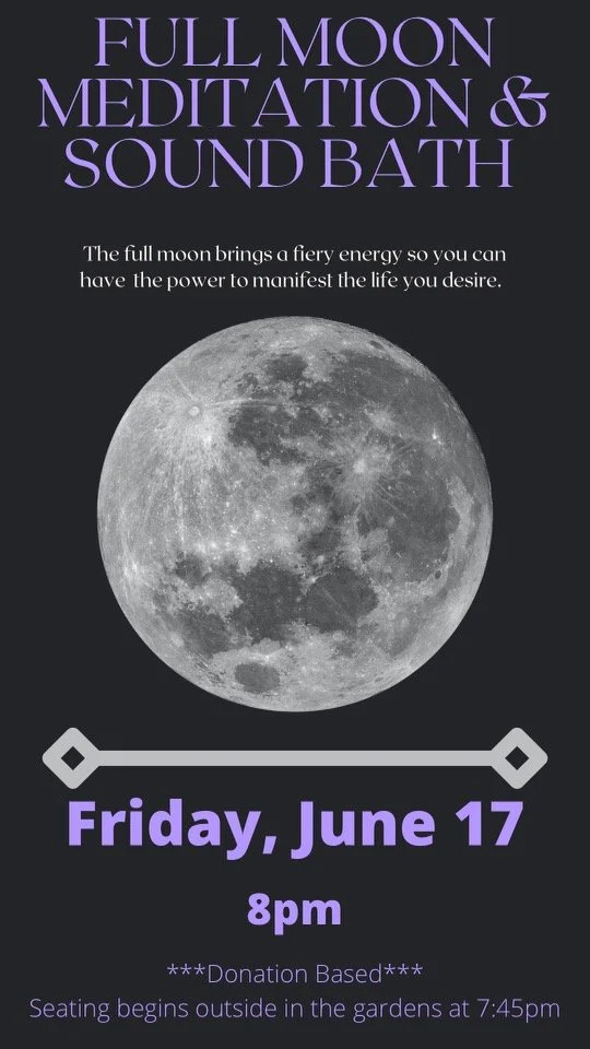 Full Moon Meditation & Sound Bath