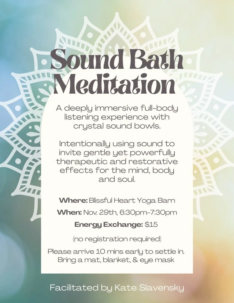 Sound Bath Meditation