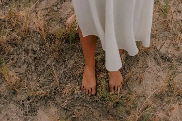 bare foot walking