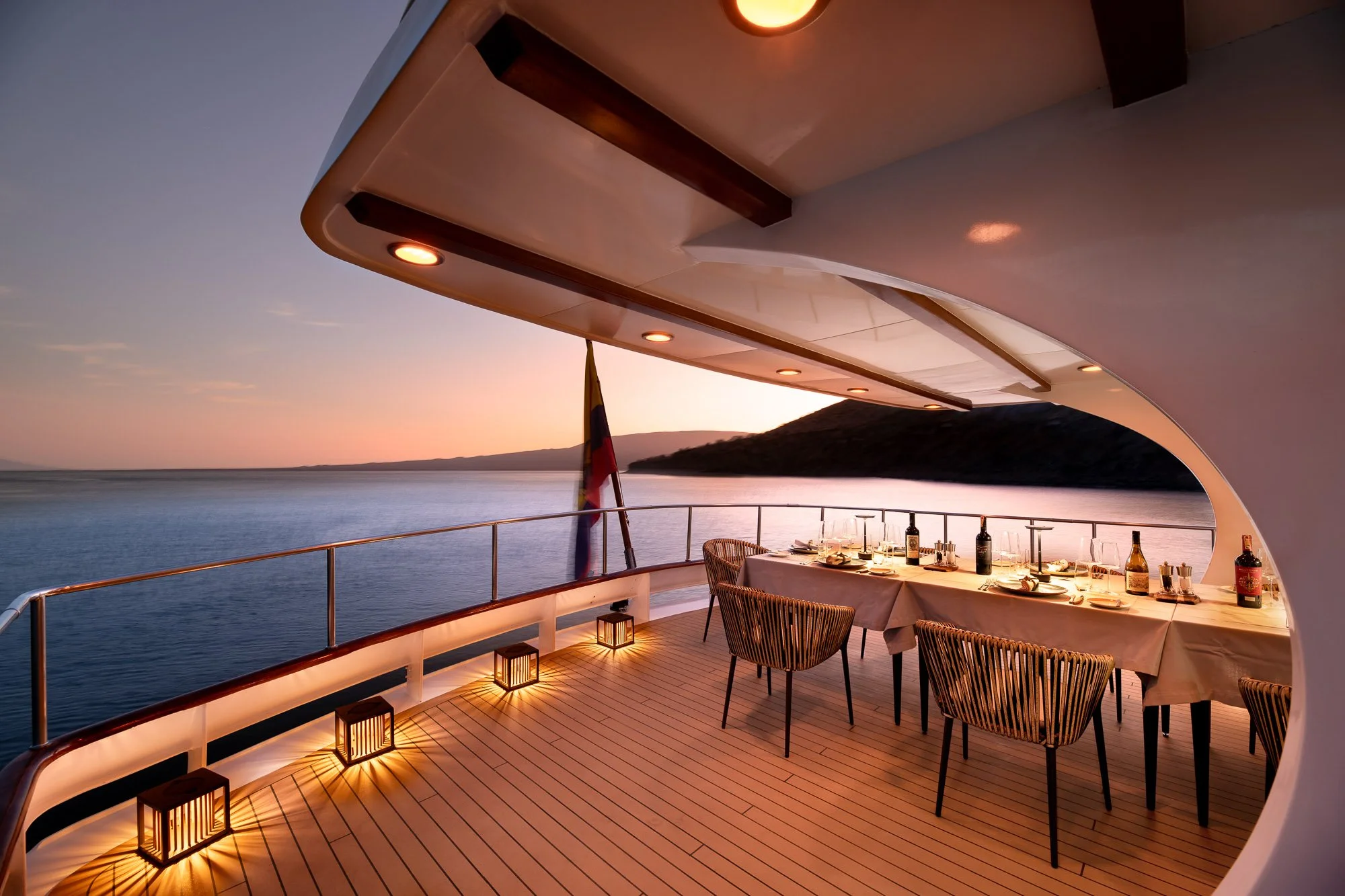 South-America-Ecuador-Galapagos-Islands-Galapagos-Explorer-out-door-dining-evening.jpg