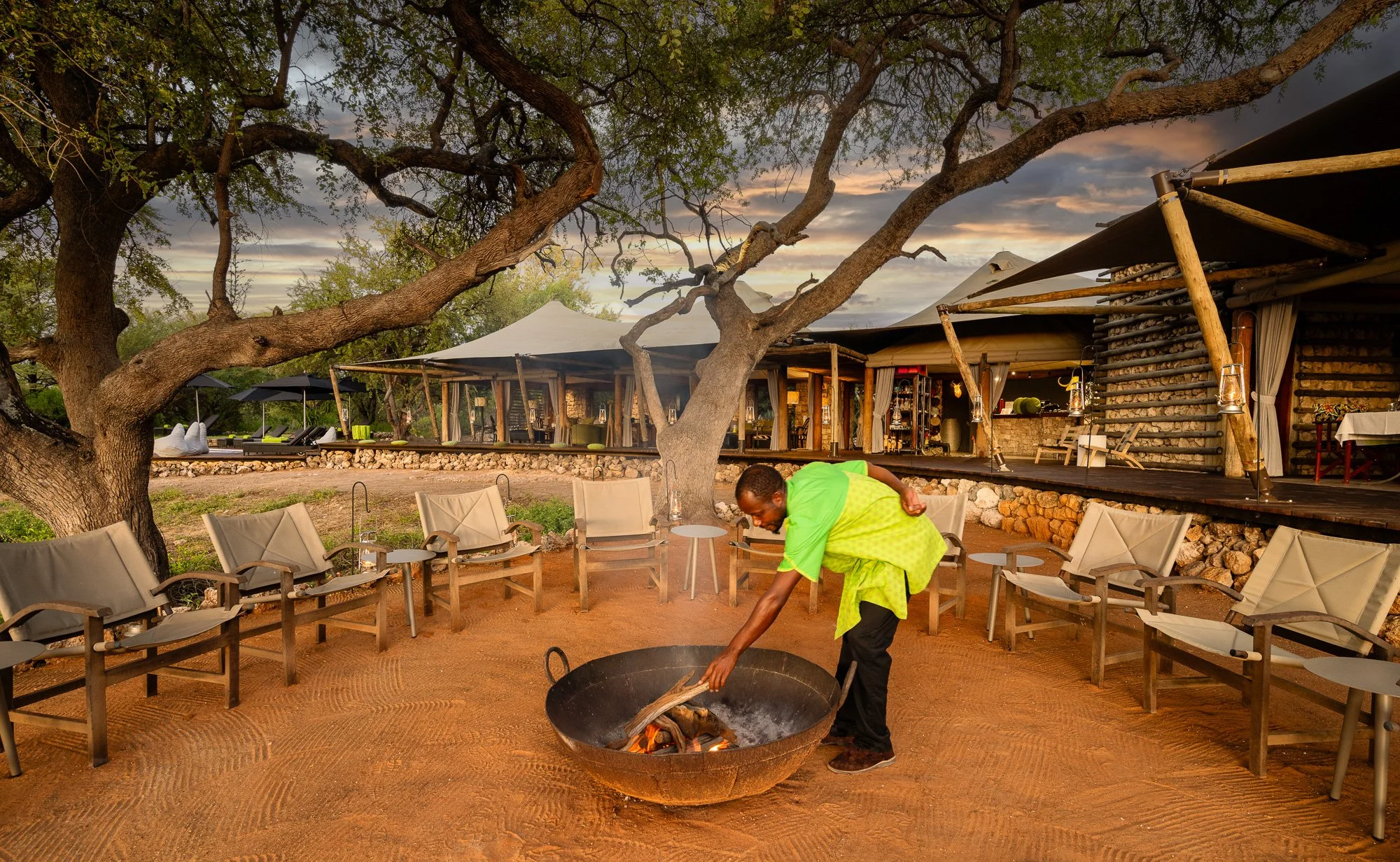 Tented Camp View Over Fireplace.jpg