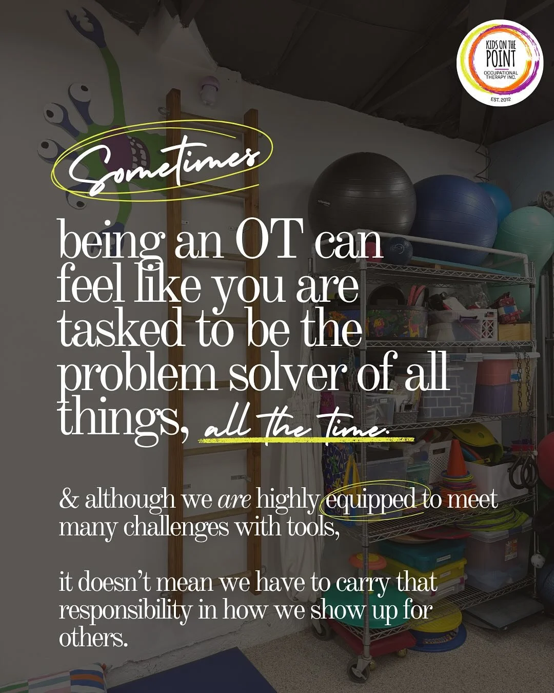 Because sometimes it&rsquo;s better to just listen and be present than to jump in and problem solve. 🩷

#sensoryintegration #therapeuticpresence #connectedkids #relationship #pediatricot #sandiegotherapist