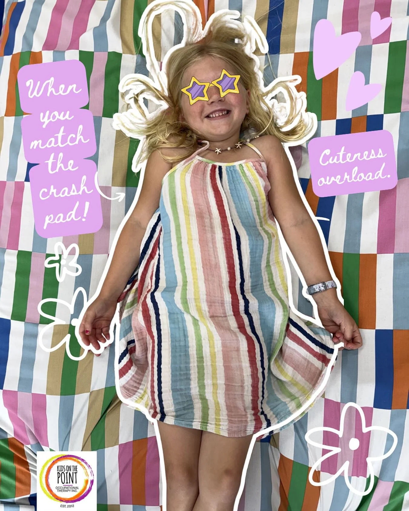 Who knew there was the perfect dress to match our most favorite place to play?! 

Nothing but smiles, belly laughs, and good old fashioned play going on here at Kids on the POINT&hellip;.but isn&rsquo;t that the whole POINT? 😀🤩

#sandiegomom #point
