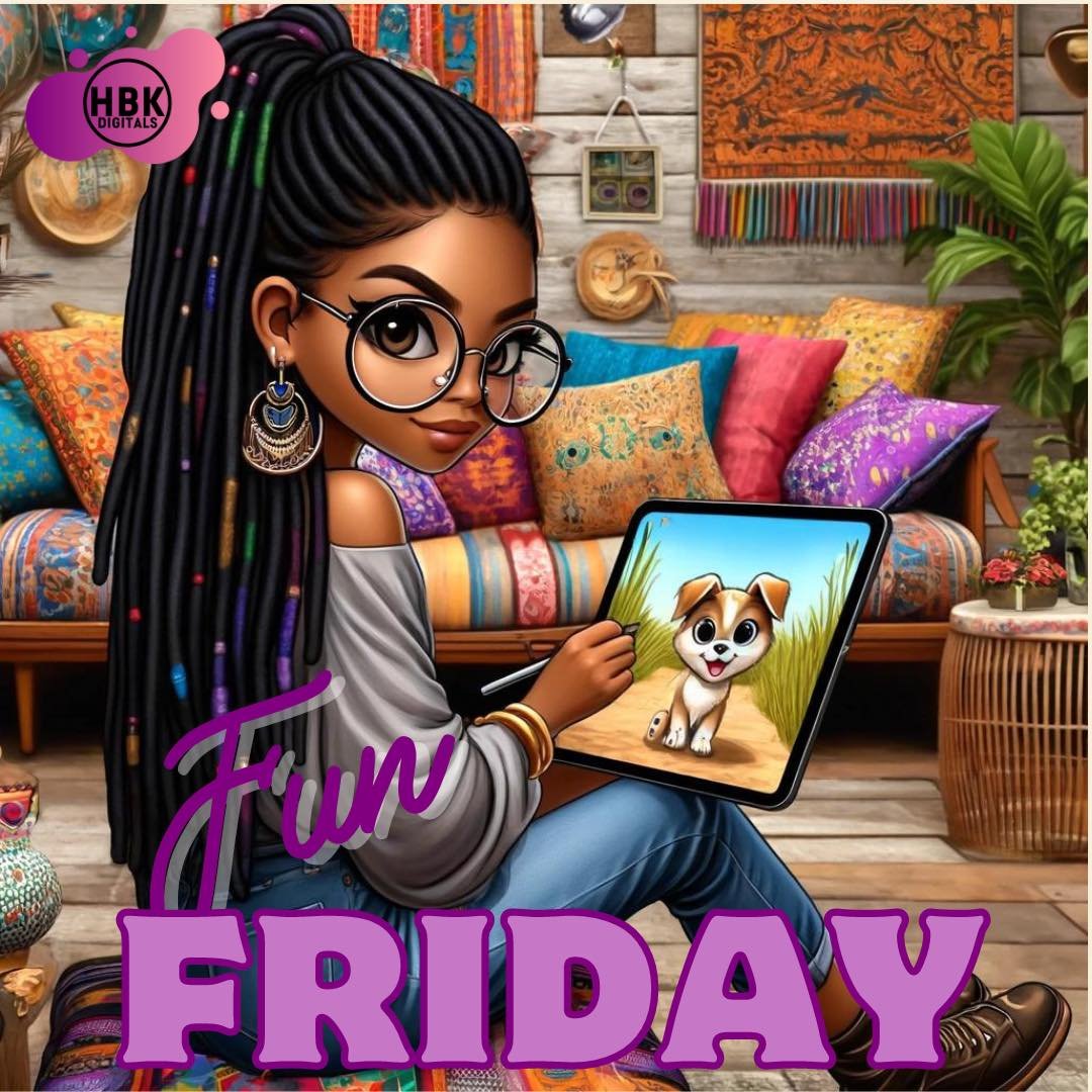 It&rsquo;s Fun Friday, folks! 🎉 Time to kick back, let your hair down, and dive into the weekend with a burst of creativity and joy. Whether you&rsquo;re doodling in your sketchbook, experimenting with a new craft, or just enjoying some well-deserve