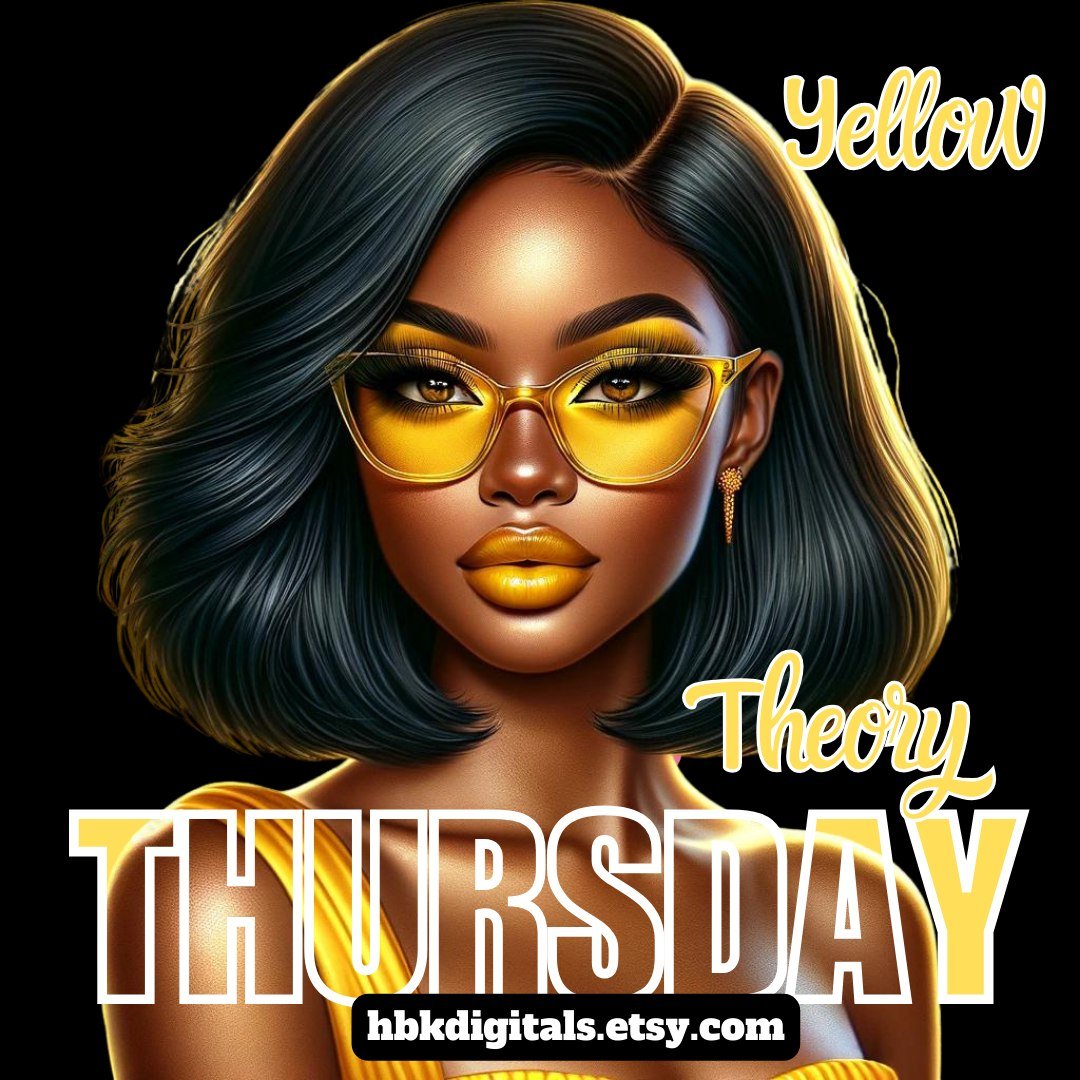 Let's illuminate our Theory Thursday with the vibrant shade of yellow&mdash;capturing the essence of sunlight and joy. Yellow is the color of happiness, the harbinger of optimism, the beacon of youth, and the gentle reminder to proceed with a smile a