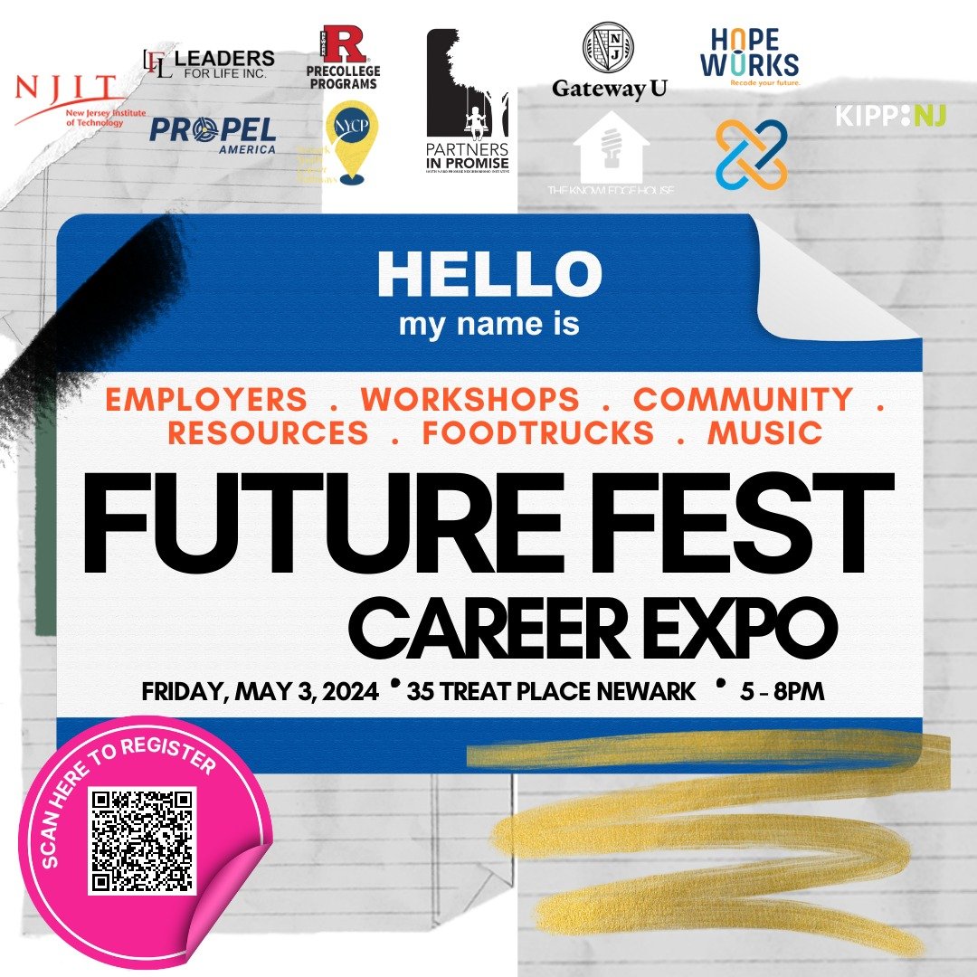 @southwardpromise's College and Career CAN is hosting its first ever Future Fest Career Expo! This expo is designed to bring employment, job training opportunities and community resources to the residents of Newark! Come out on May 3rd and connect wi