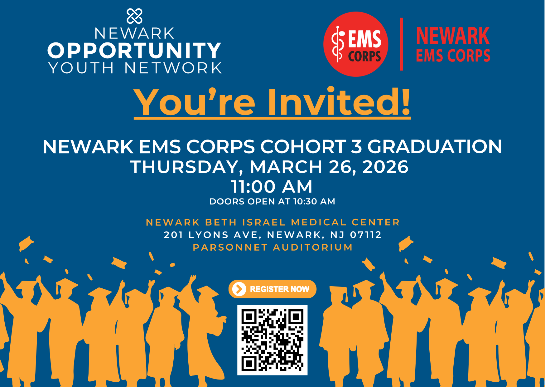 Newark EMS Corps Graduation