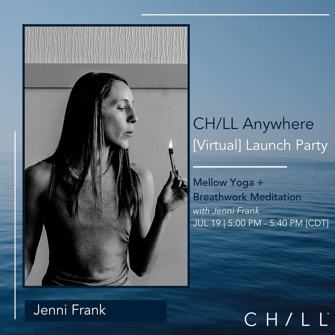 chill out they say. it's good for you they say ✨

I'm thrilled to be part of this new meditation app with @chillanywhere 

we can also use a little extra chill time right now. . . 

The virtual launch party is COMING UP SOON. Get free access to my cl