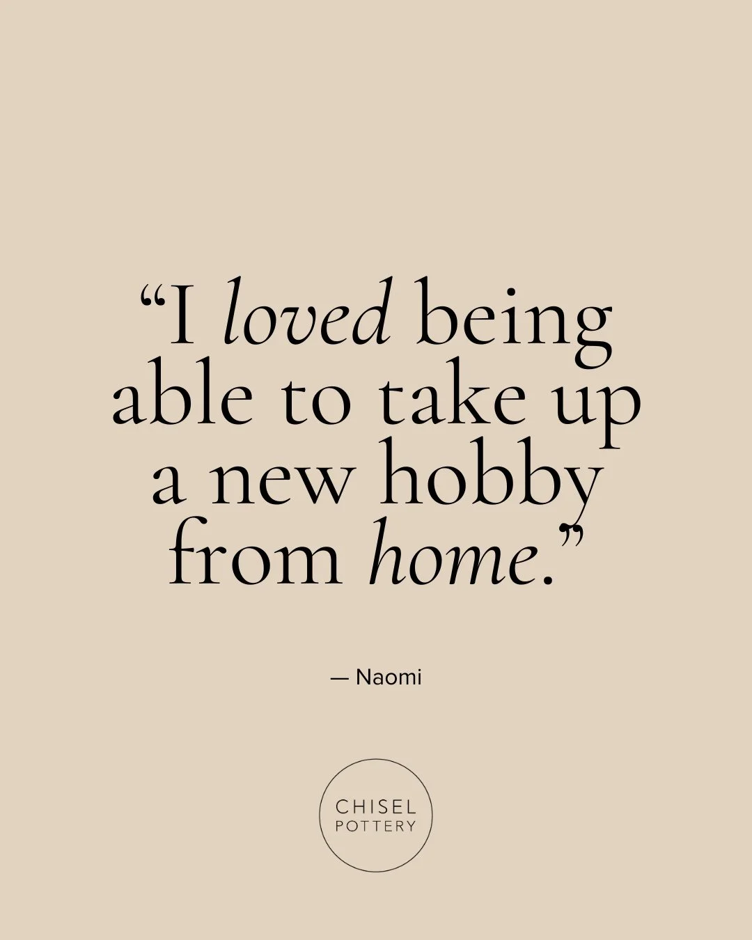 "I love being able to take up a new hobby from home!" ✨⁠
⁠
That&rsquo;s exactly what our new Creative Hour: Online Pottery Classes are all about - accessible, inspiring, and perfect for those cosy nights in. Whether you're a total beginner 