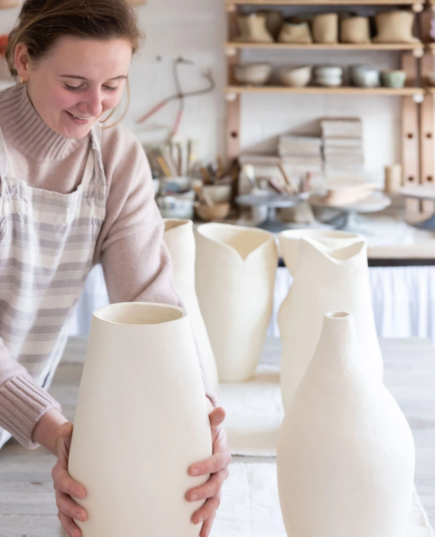Exciting news! 🎉⁠
⁠
Due to popular demand, our sell-out 2-Day Freeform Coiling Workshop with Sian is back this July!⁠
⁠
If you missed out last time, this is your chance to spend two inspiring days building a large, sculptural coil pot from the groun