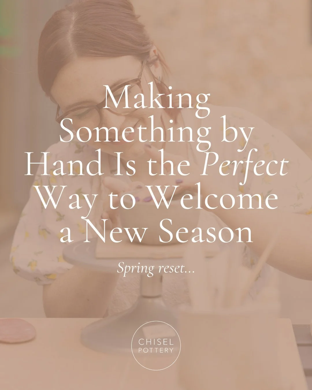 Spring always brings the urge to refresh something...⁠
⁠
Your home.⁠
Your wardrobe.⁠
Your routine.⁠
⁠
But what about refreshing yourself?⁠
⁠
Our latest blog explores why pottery is the perfect seasonal reset - grounding, creative, and surprisingly en