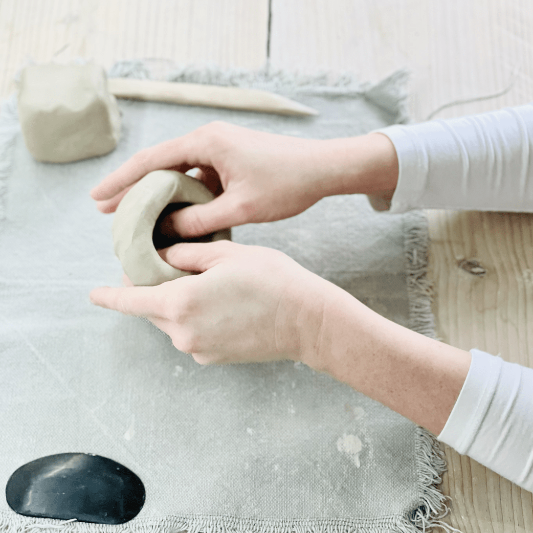 Clay at home pottery instructions 3