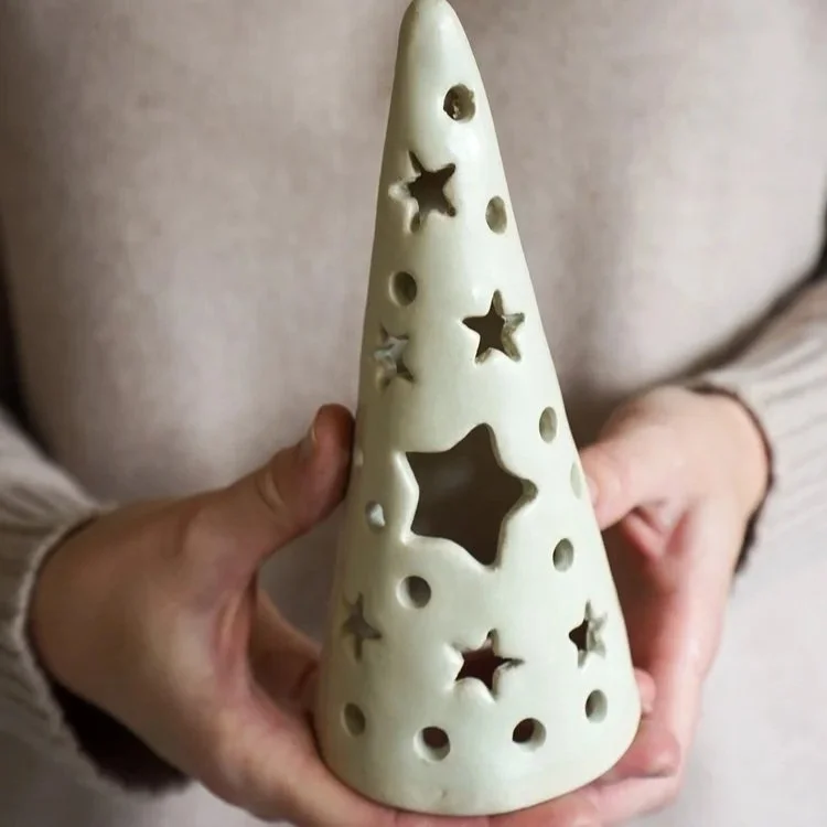 NEW: Christmas Tree Luminary Workshop | 28th Nov | Chisel Pottery | Chichester