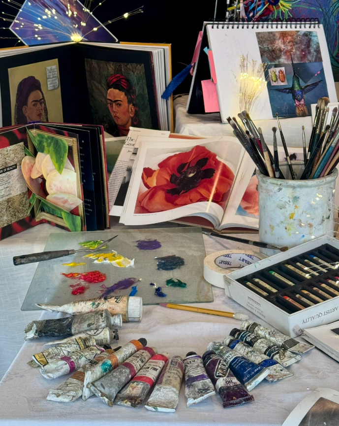 Spring Art in Storefronts