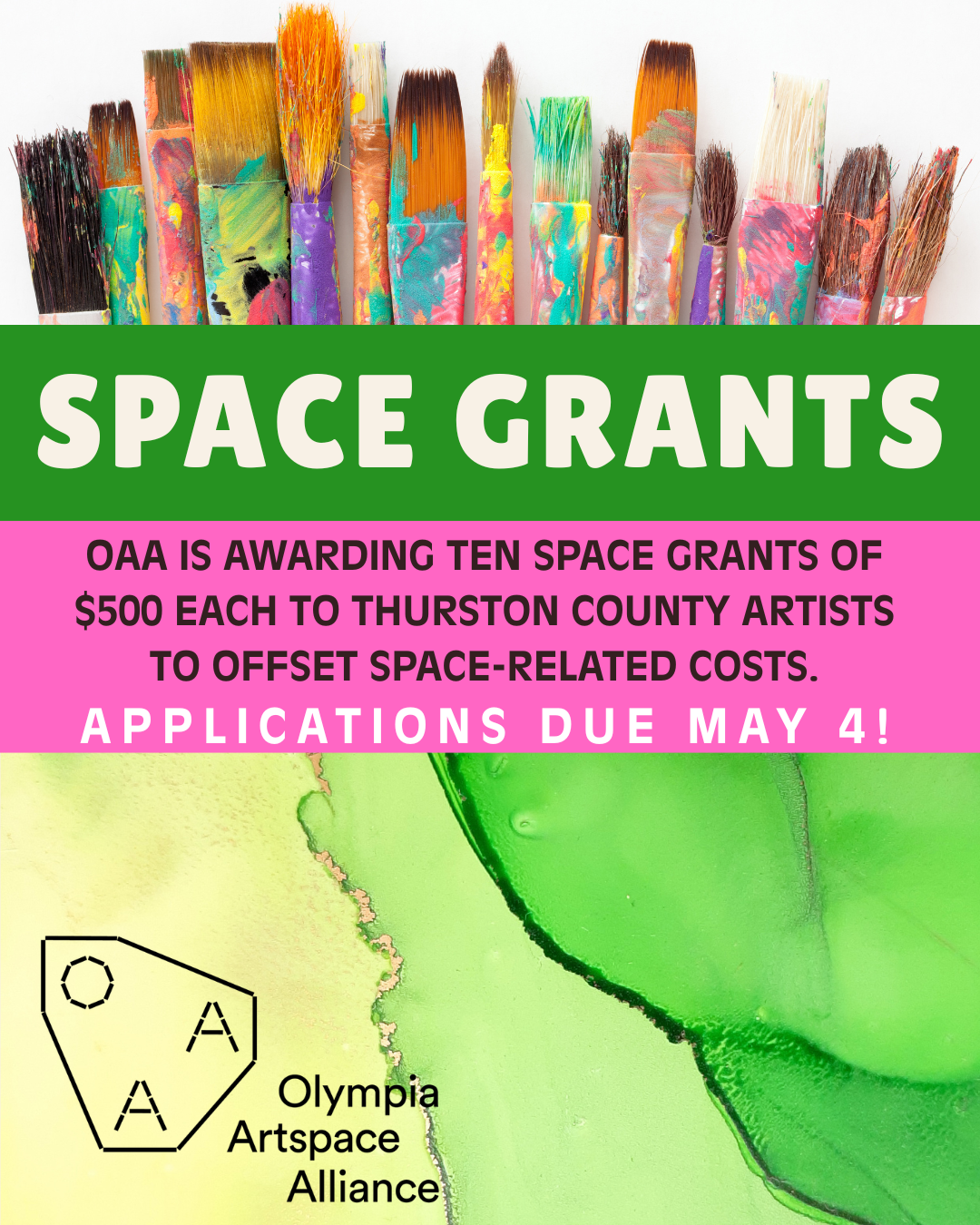 Apply by May 4th for for OAA's 2026 Space Grants!