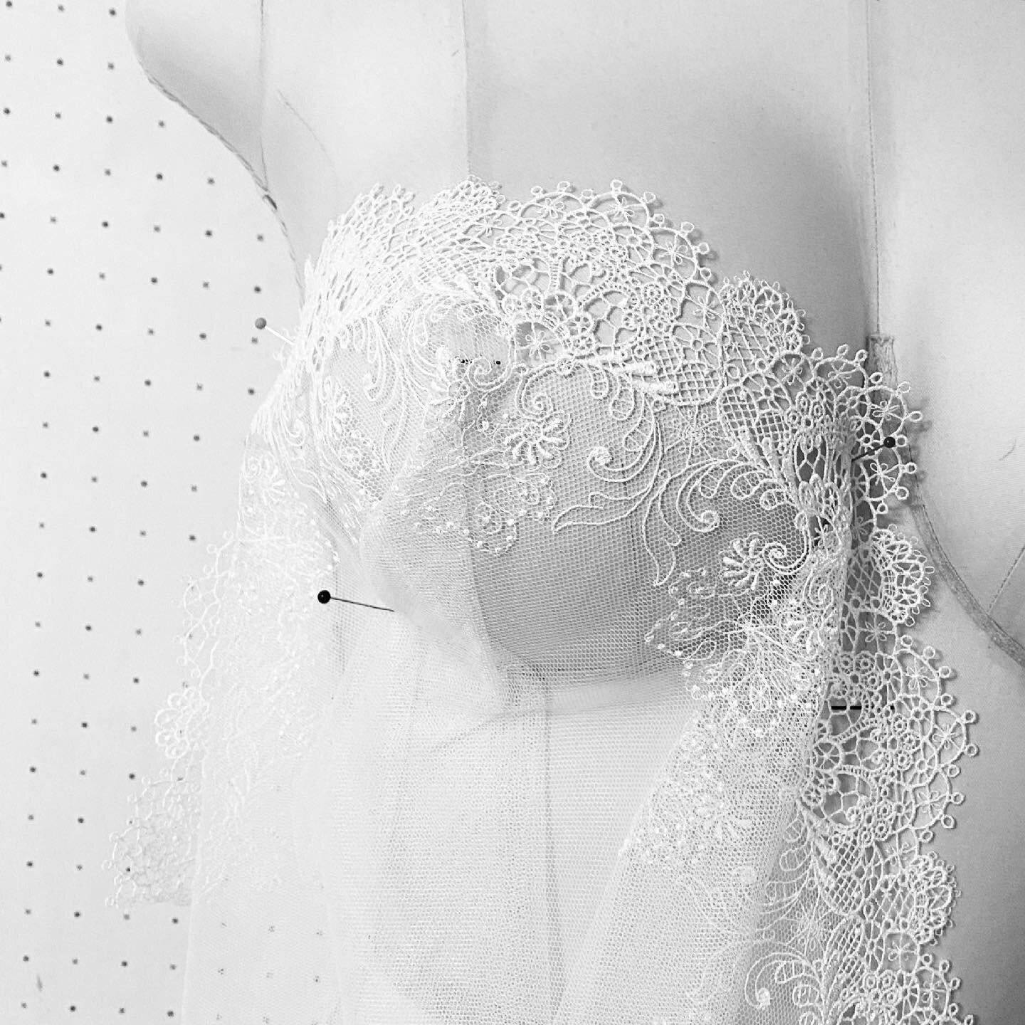 Bridal vibes with our Fantasia Swiss embroidered tulle 🤍

#bridal #bridallingerie #memade #bramaking #sewinglingerie #lingerie #sewinglondon #millenialsewing #diybrides