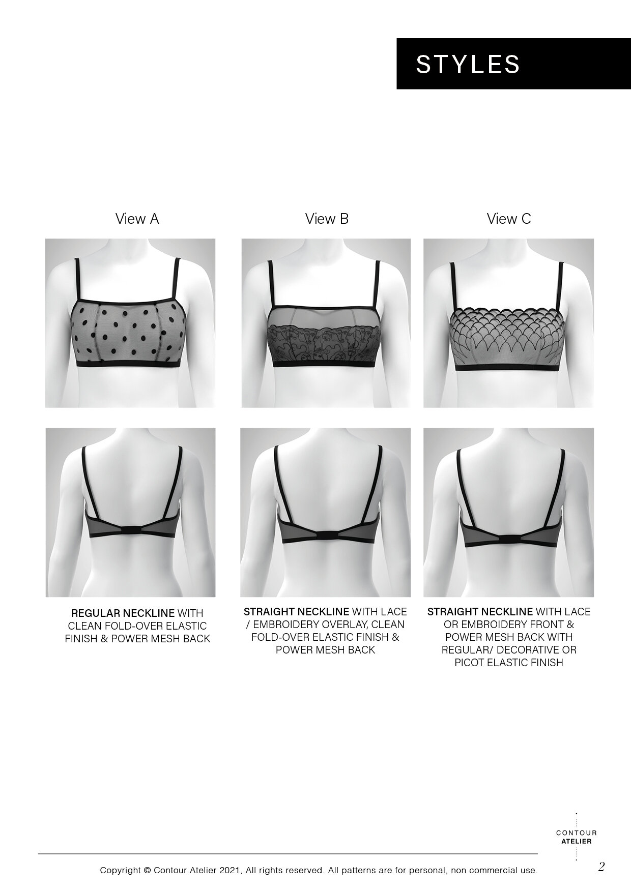 About measuring methods to determine the bra size – AFI Atelier