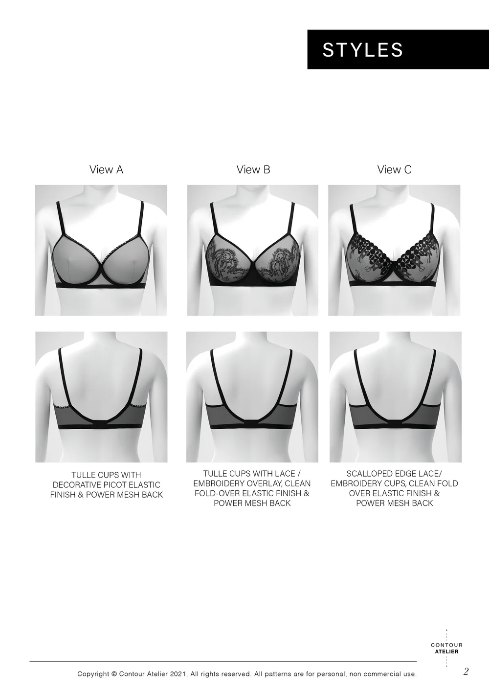 Bras: Construction and Pattern Drafting for Lingerie Design (Bare