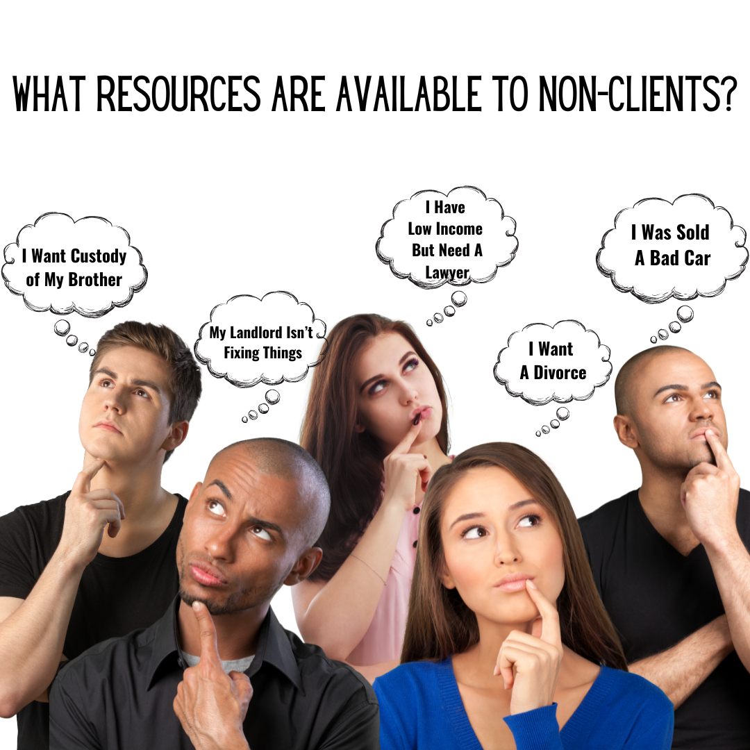 What Resources are Available to Non-Clients?