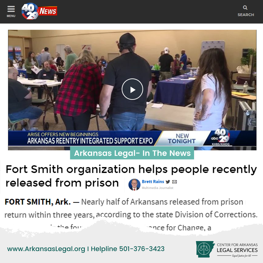 Fort Smith Organization Helps People Recently Released From Prison