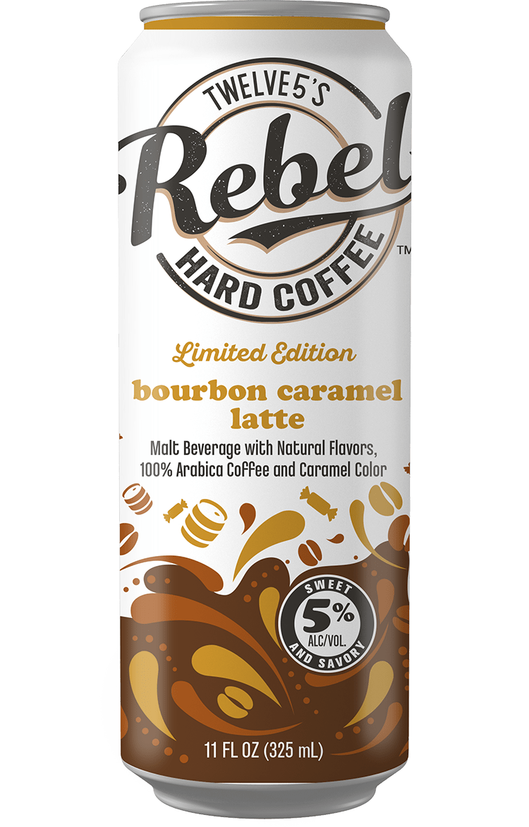 Hard Bourbon Caramel Latte