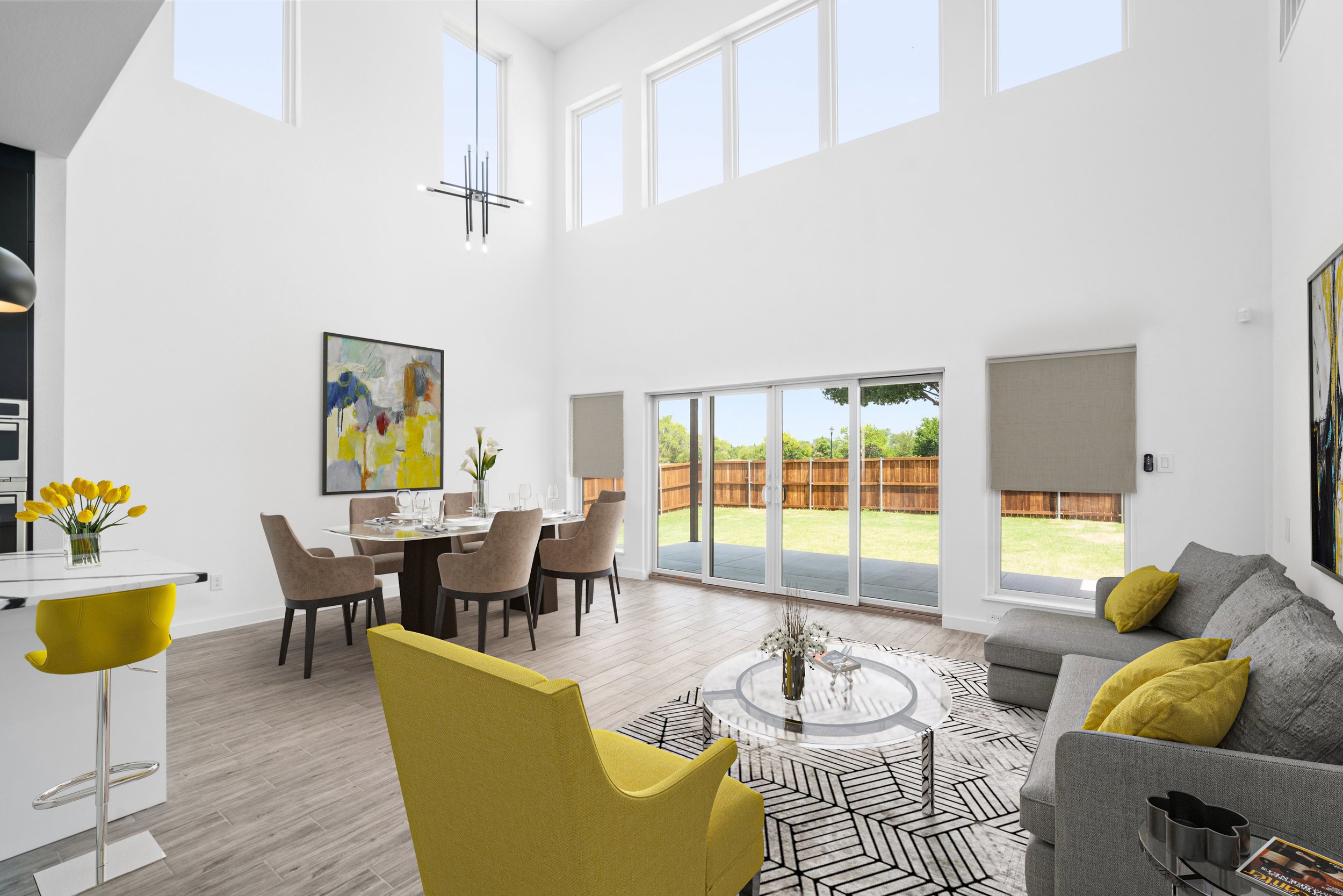 Frisco Tx Sunset Lot 1 Dining-Living room.jpg
