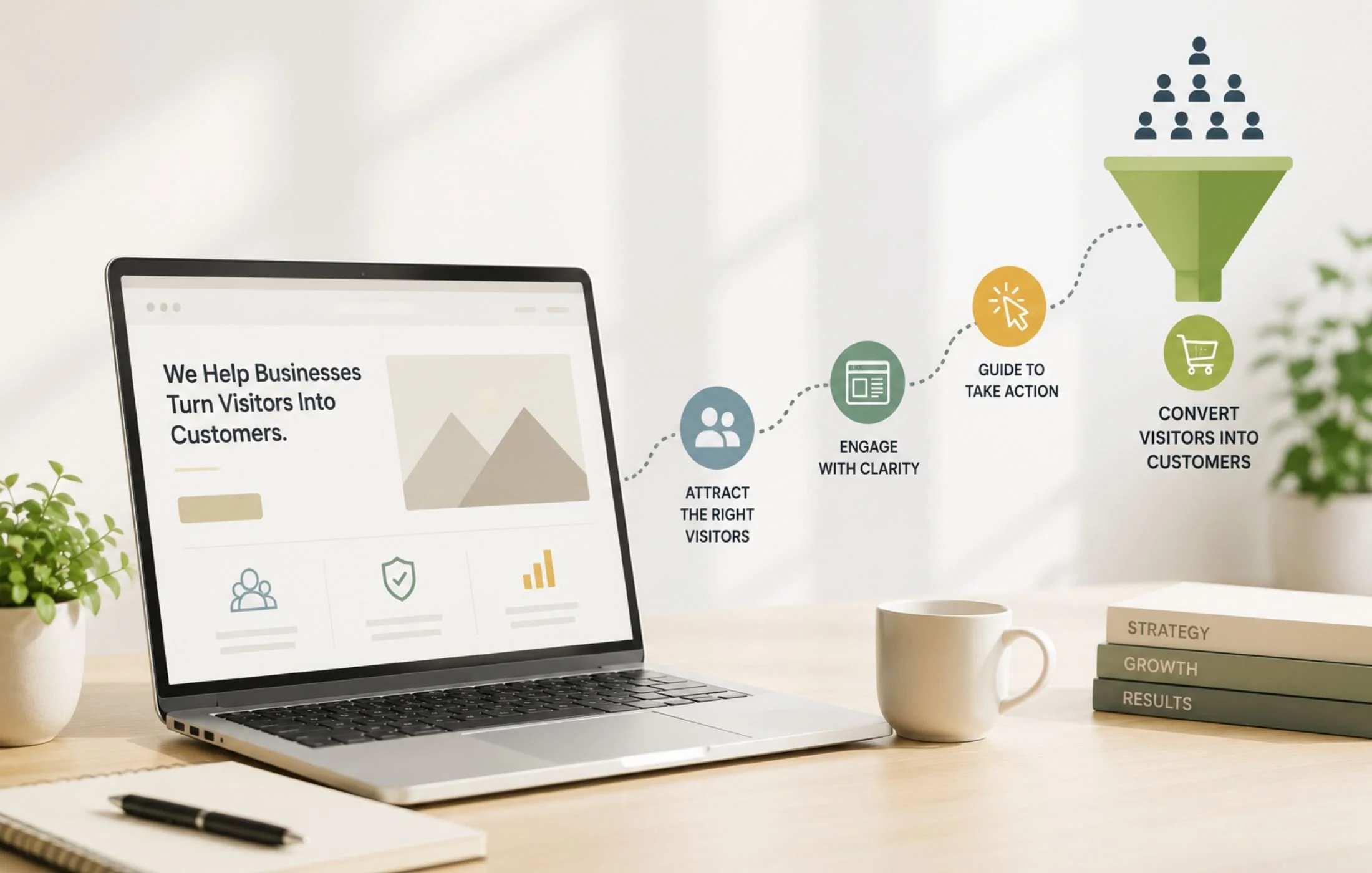 &nbsp;What Makes a Website Convert Visitors into Customers?