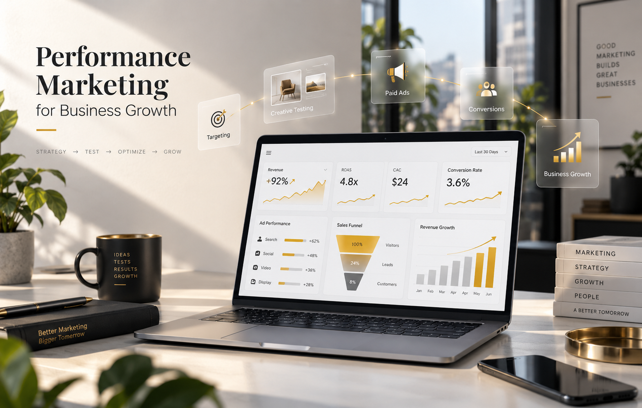 Performance Marketing for Business Growth: The No-Fluff Guide