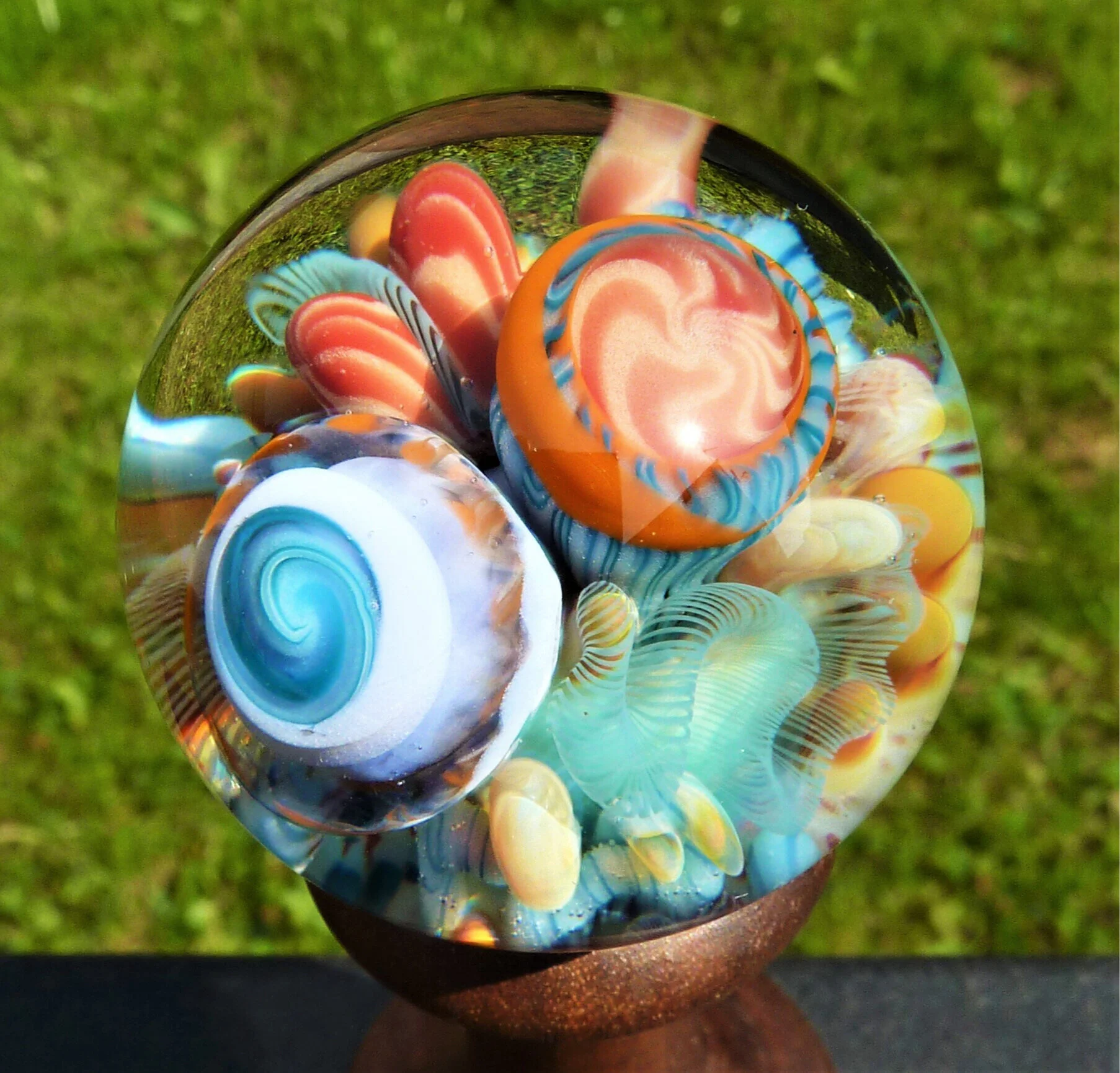 *SOLD* Marble 1.6in £75/$95 (No. 10027)