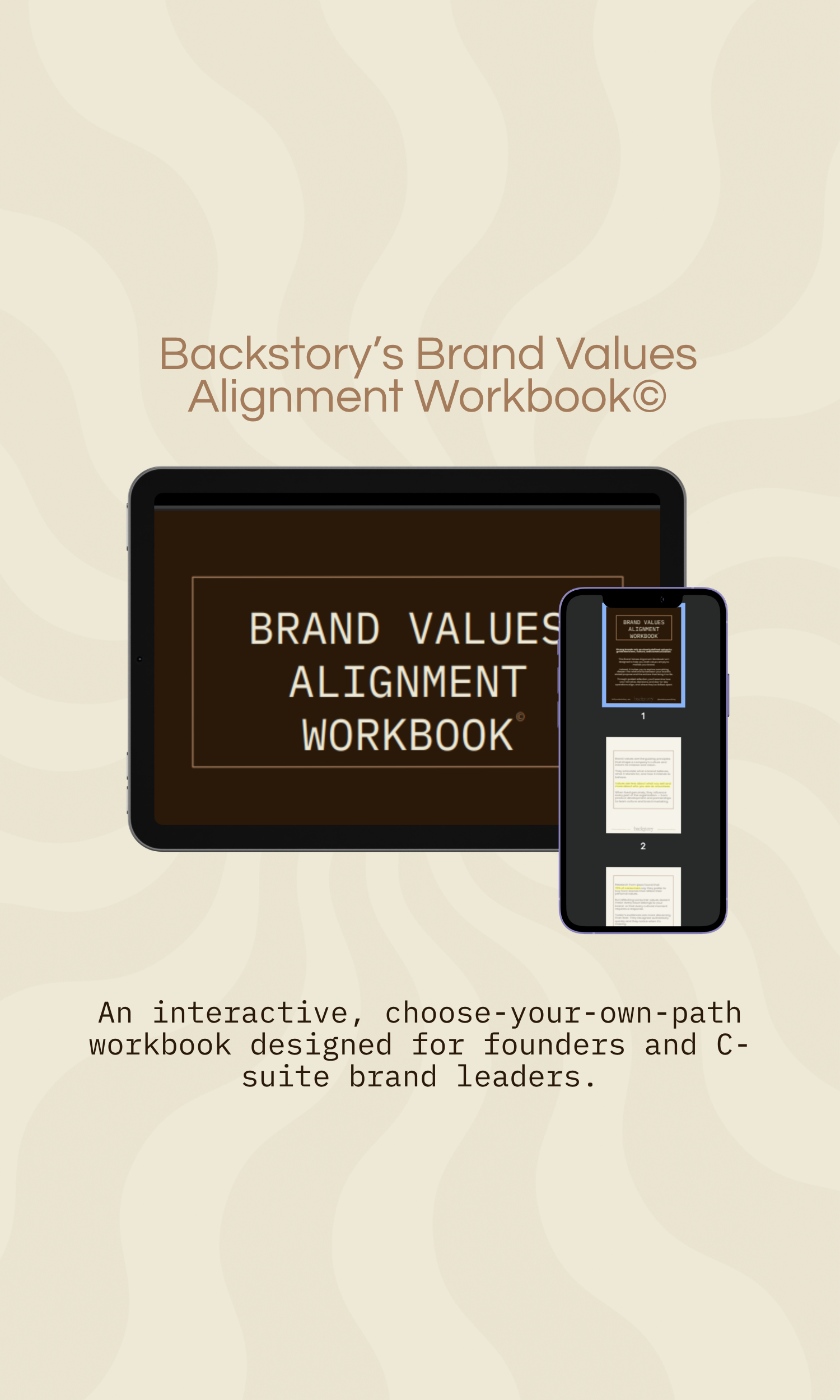 Backstory: Brand Values Alignment Workbook©