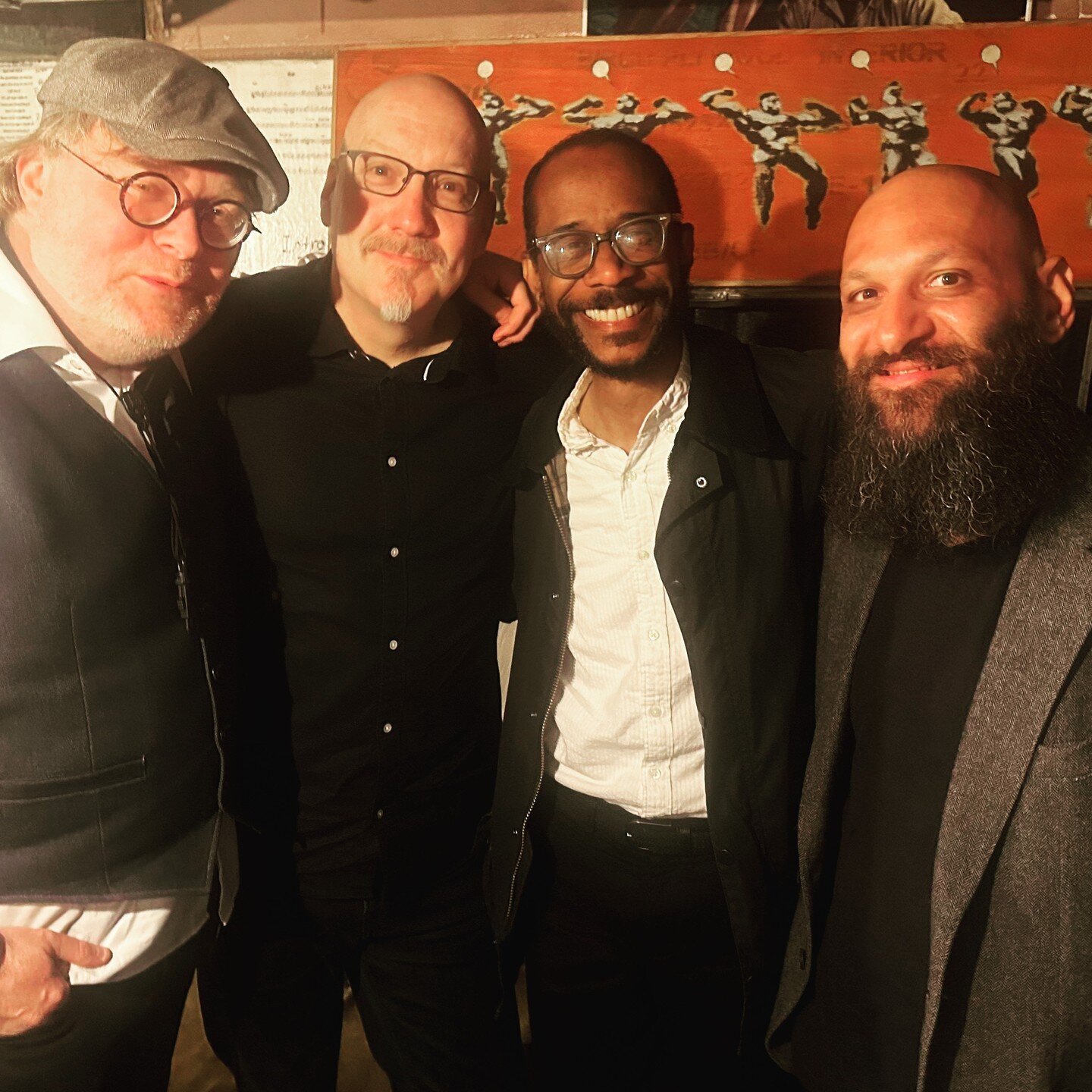 Amazing trio! Brian Blade, Scott Colley, and Benjamin Koppel! Playing in TLV at The Zone! Brian is incredible! 🤩🥁🔥
.
#BrianBlade #ScottColley #BenjaminKoppel #EliDegibri #LiveJazz #TelAviv #haezor