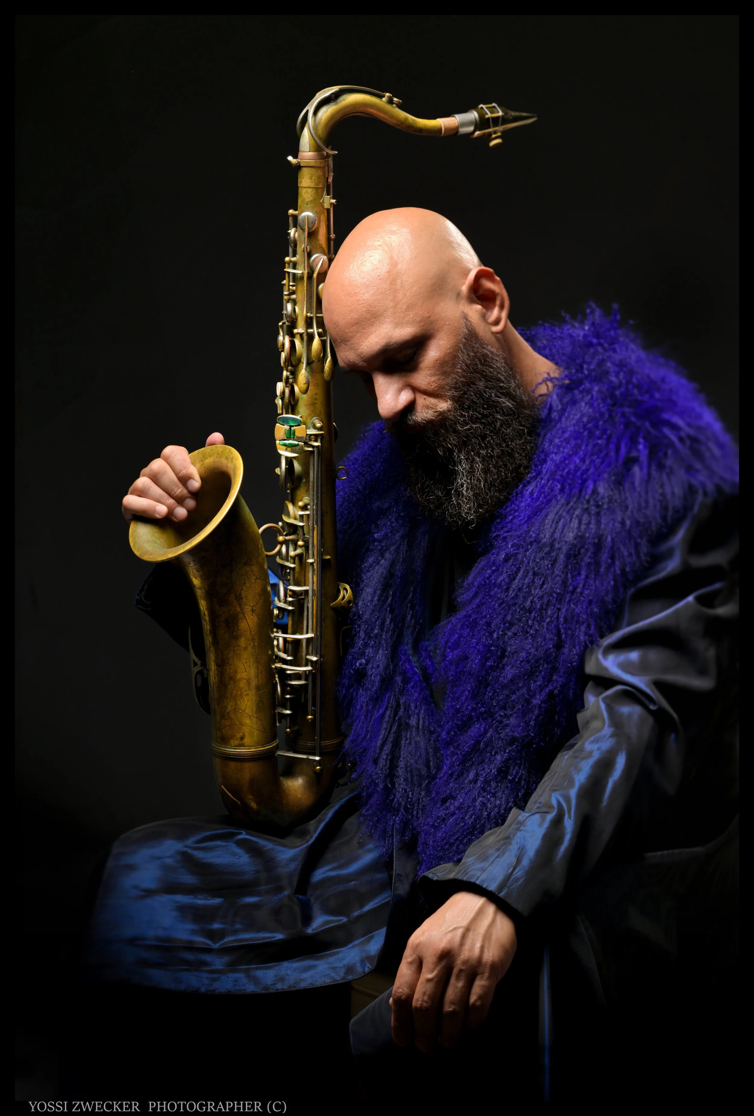 Eli Degibri portrait by Yossi Zwecker