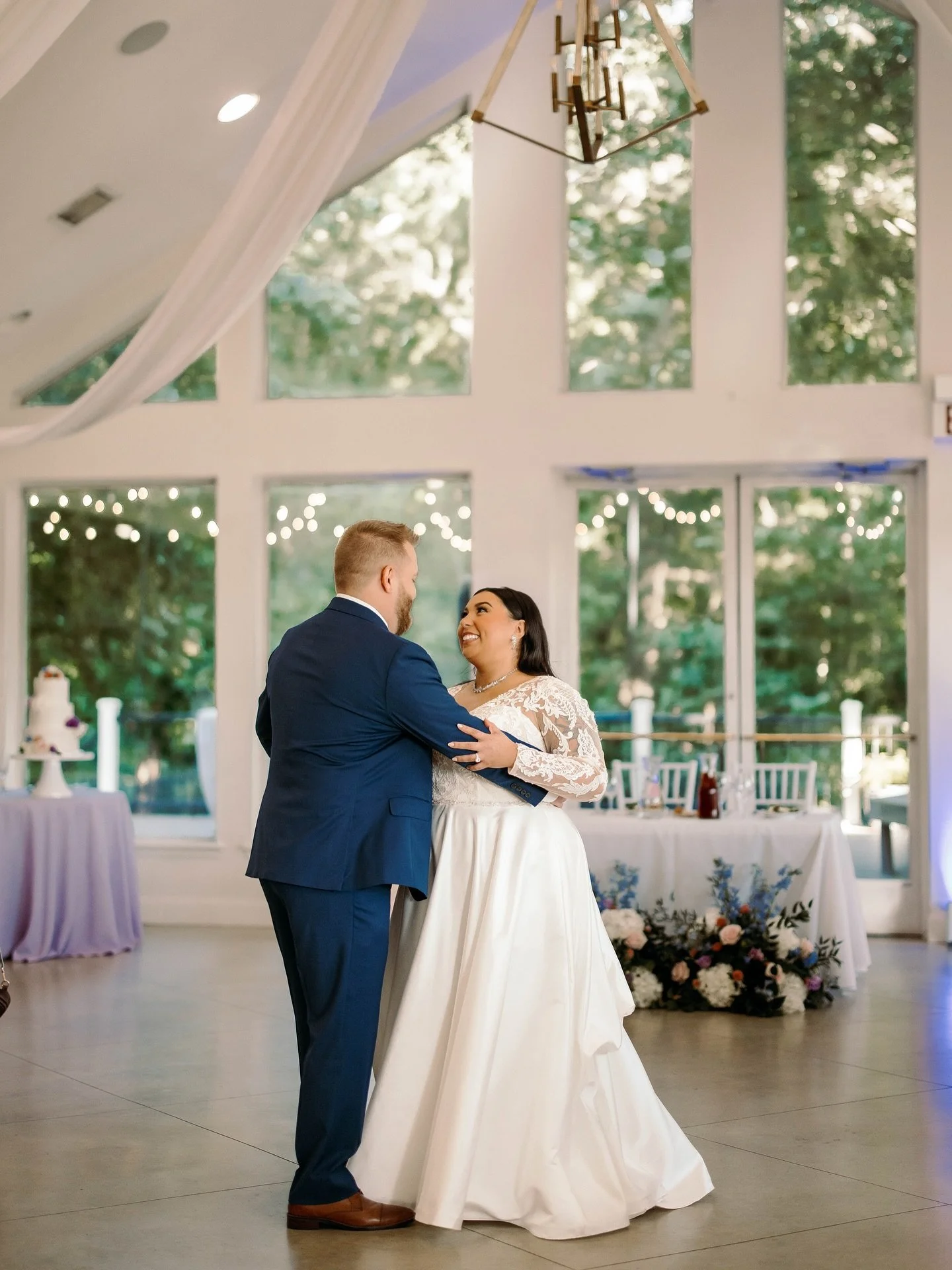 Dancing partners from here on until forever more 🪩✨🩶💫

photo / @jordanmiearsphotography
florist / @thefrenchbouquettulsa
linens / @partyprorents
cake / @allthingscake
dress / @davidsbridal
suit / @menswearhouse
hair / @sampalmerhair
makeup / @mega