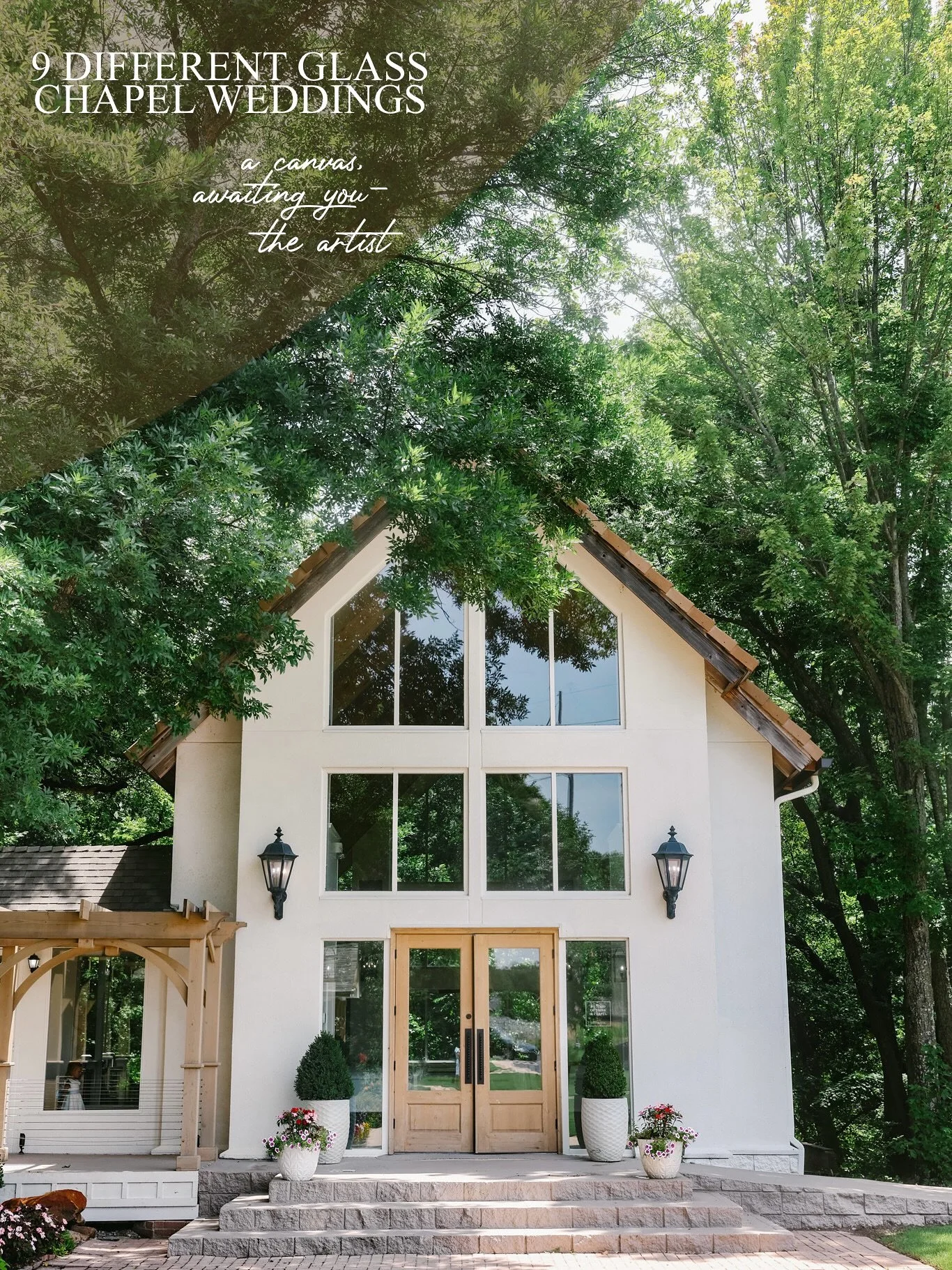 Same space, different weddings, all for very special couples and all preciously unique and personalized 💫 

@hannahvandiverphotography inspired us with this idea from one of her recent posts 🤩

#glasschapeltulsa  #glasschapel #oklahomaweddingvenue 