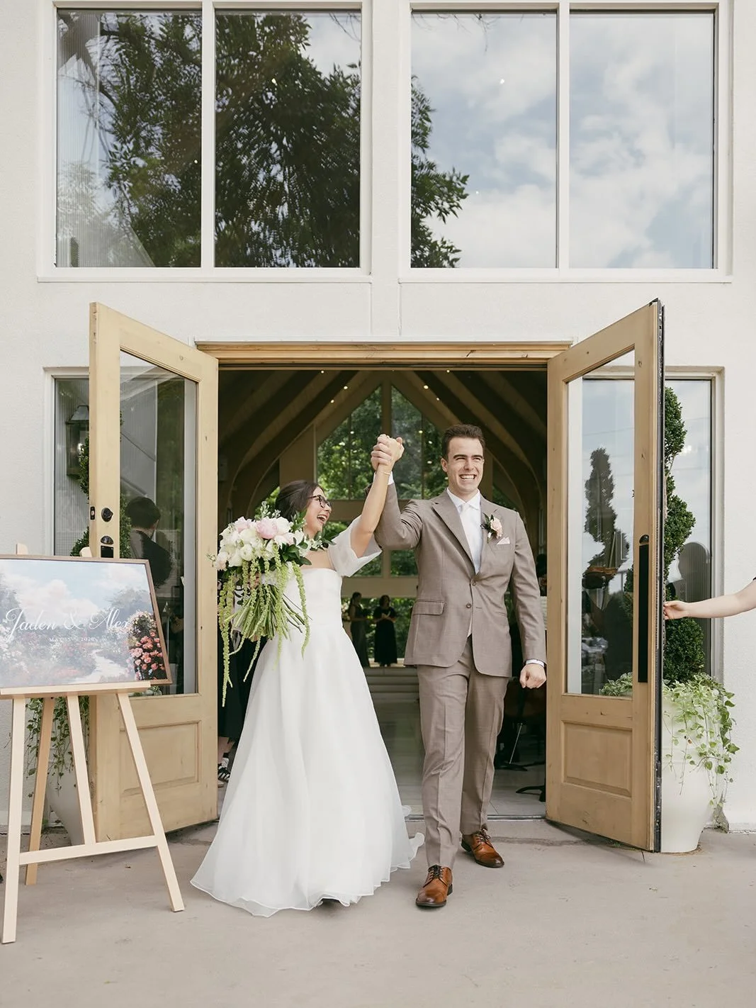 The sweetest of celebrations 🥹🤍 

photo / @marybenderphotography
video / @calligrace_films
cake / @sweetdevotionscakery
couple / @jadenkwinter @alexwinter48
dress / @joonbridal
suit / @tomjamesclothing
linens / @partyprorents
hair / Salt &amp; Ston