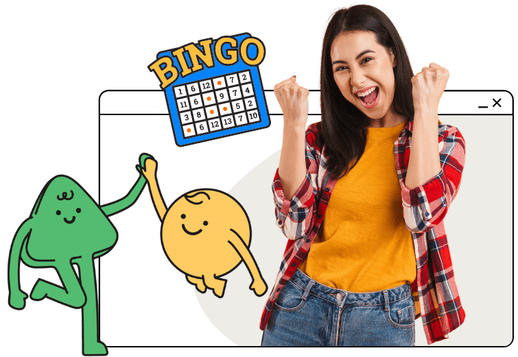 Interactive Work Bingo Virtual Bingo Event for Work | Bar None Games