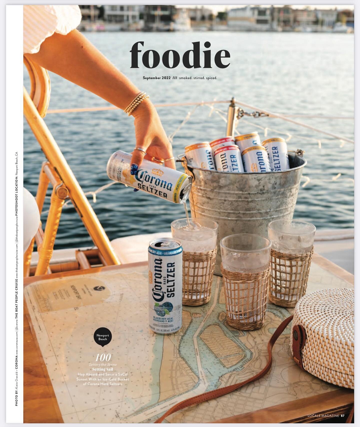 Whoohoo, it&rsquo;s here!! 🗞  I have had so much fun shooting these editorial assignments, check out my latest spreads in the September issue of @localemagazine 
📷 ⛵️ ☀️ 

#editorialphotographers #editorialspread #magazinephotographer #commercialph