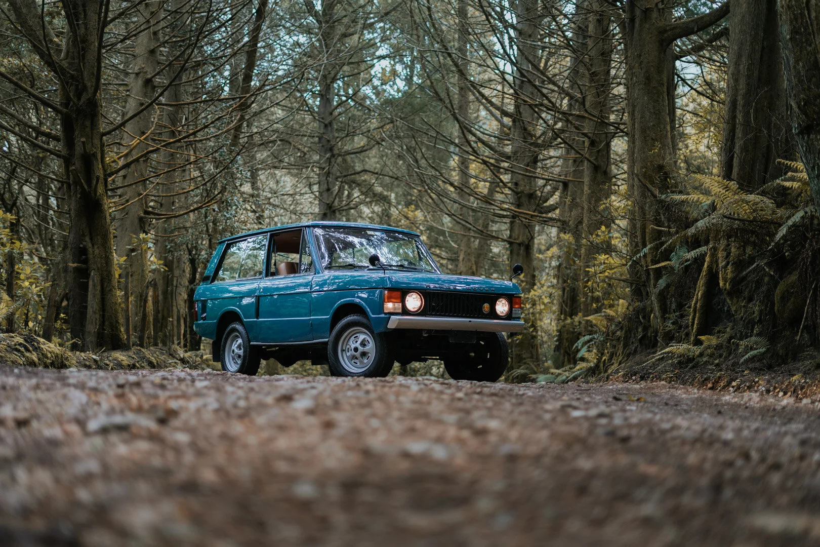 Range Rover Tuscan Blue 1974 — Paradise Rover