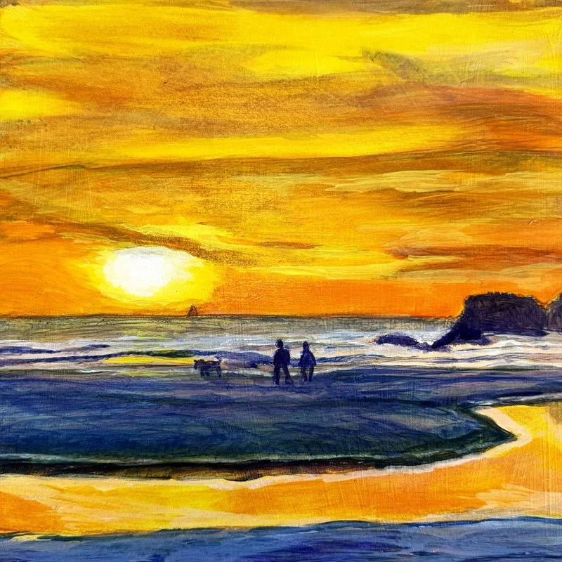 BIG RIVER BEACH SUNSET