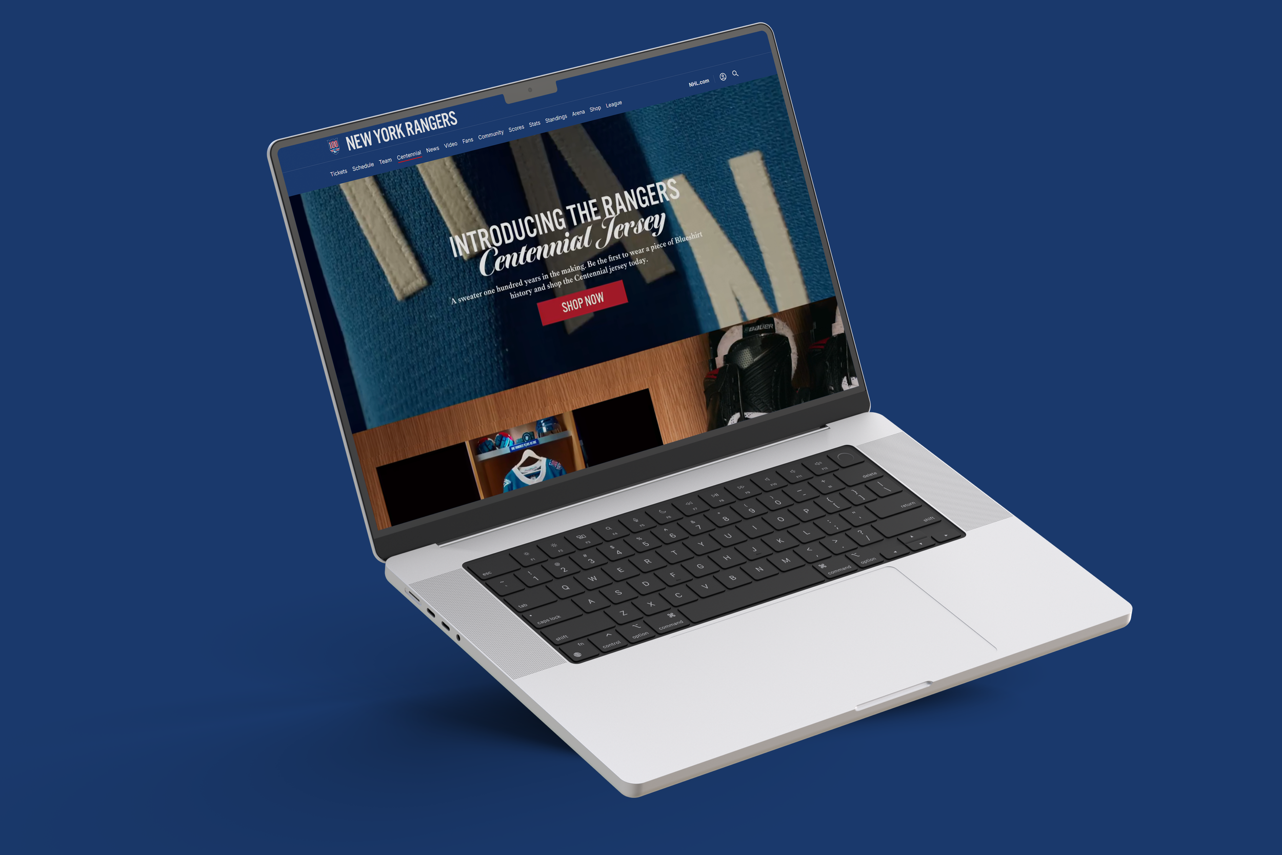 Rangers Centennial Jersey