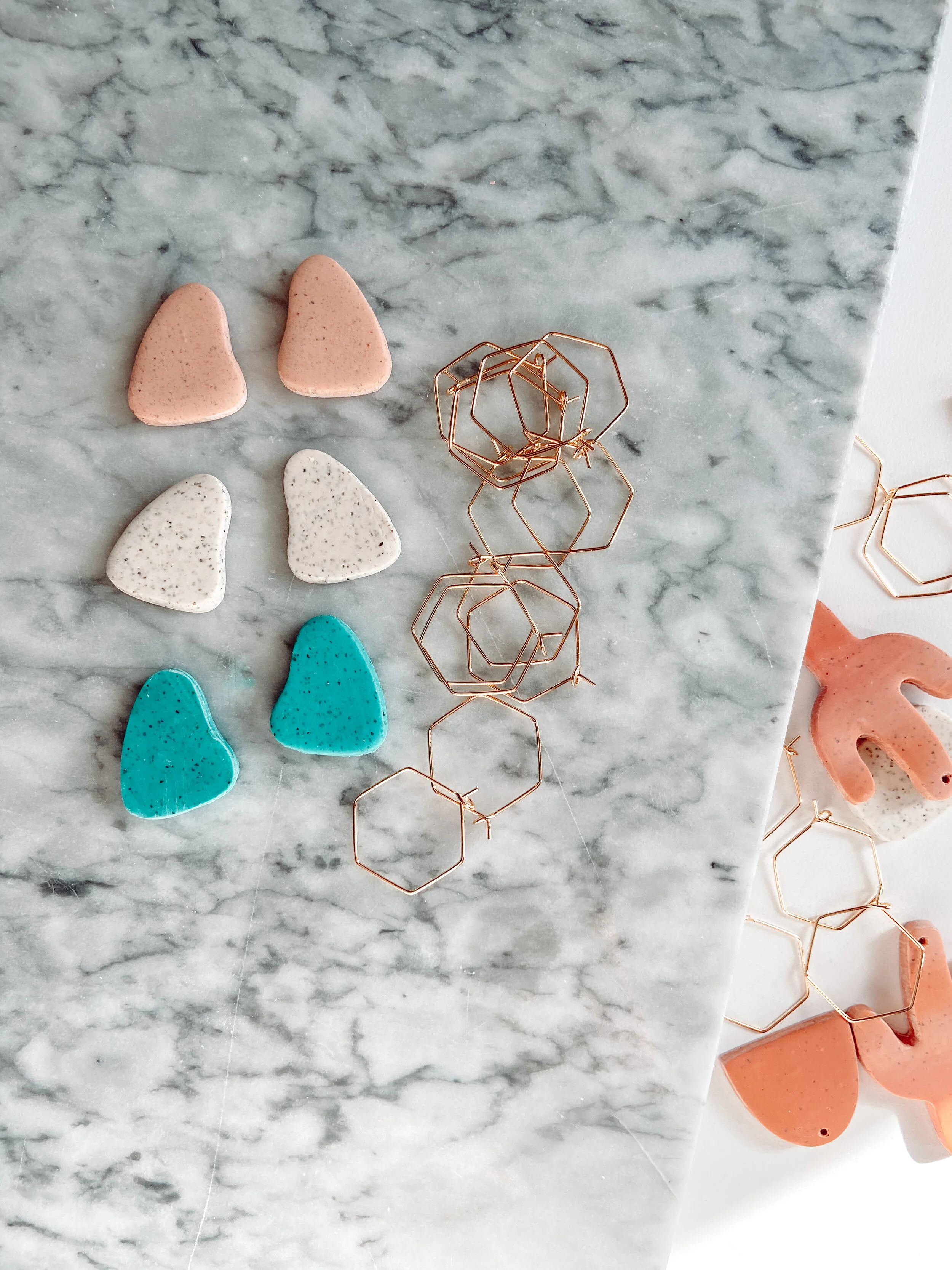 Zori Clay Sister Earrings
