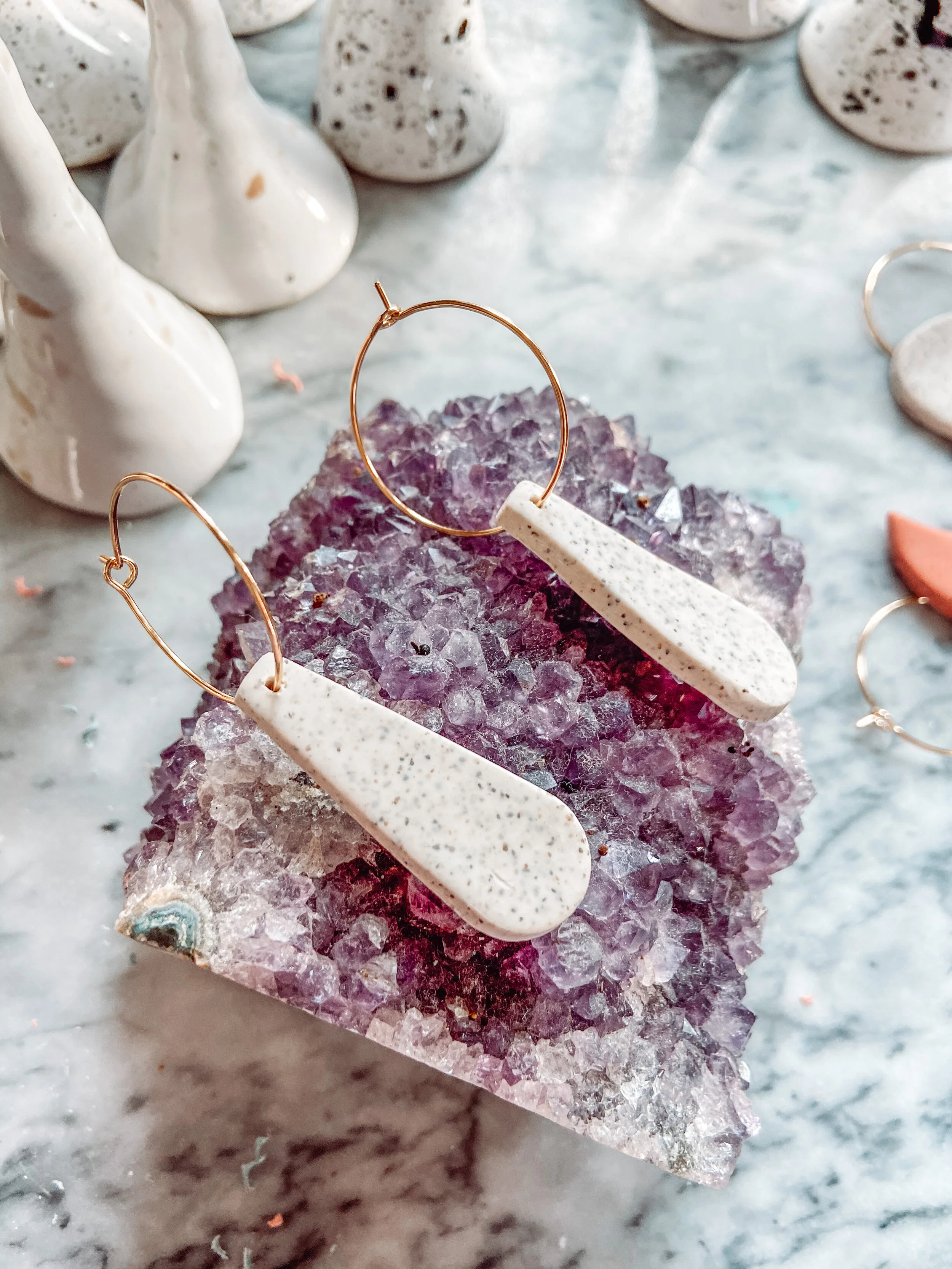 Naya Clay Sister Earrings  