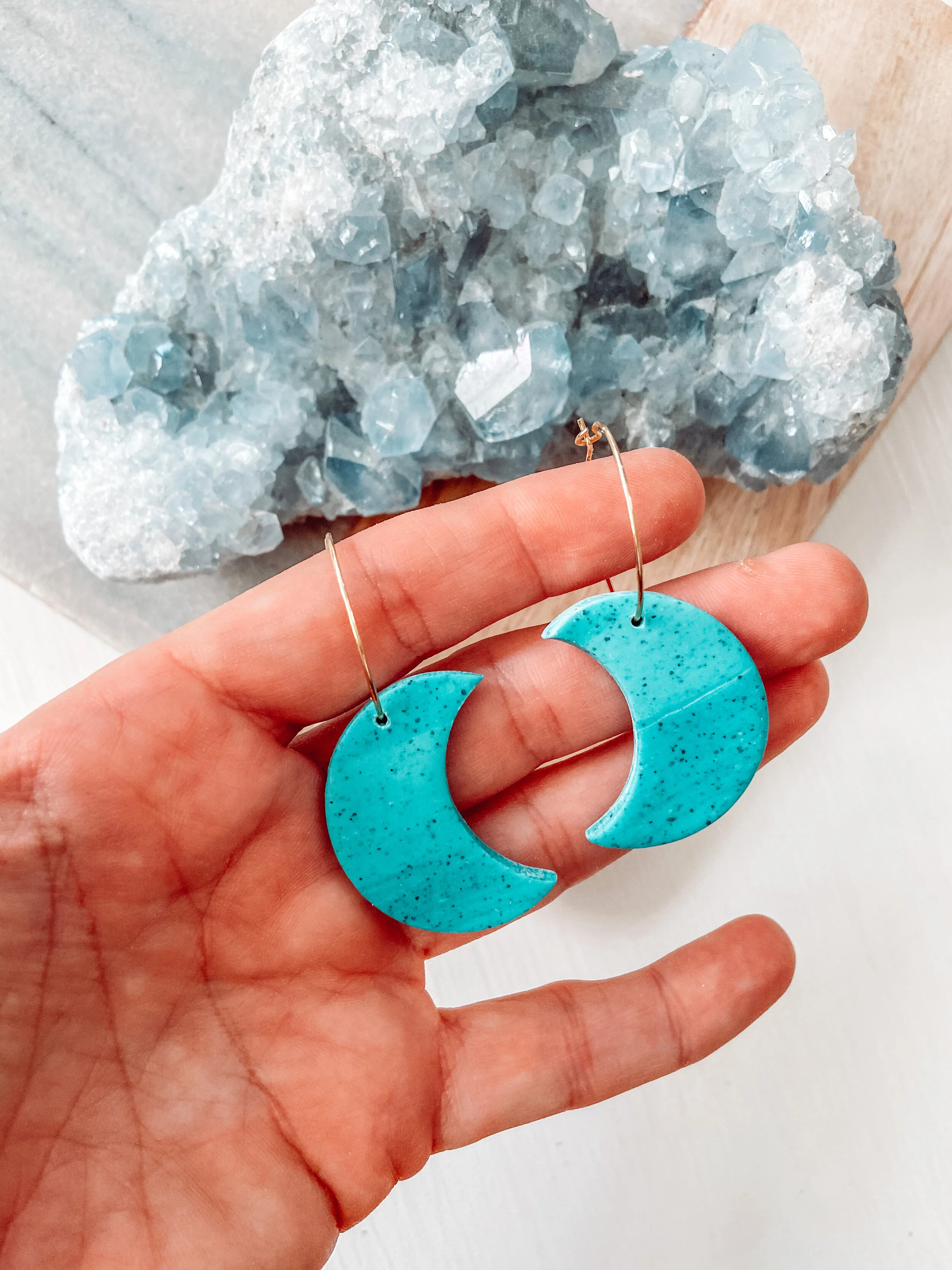 Luna Clay Sister Earrings 